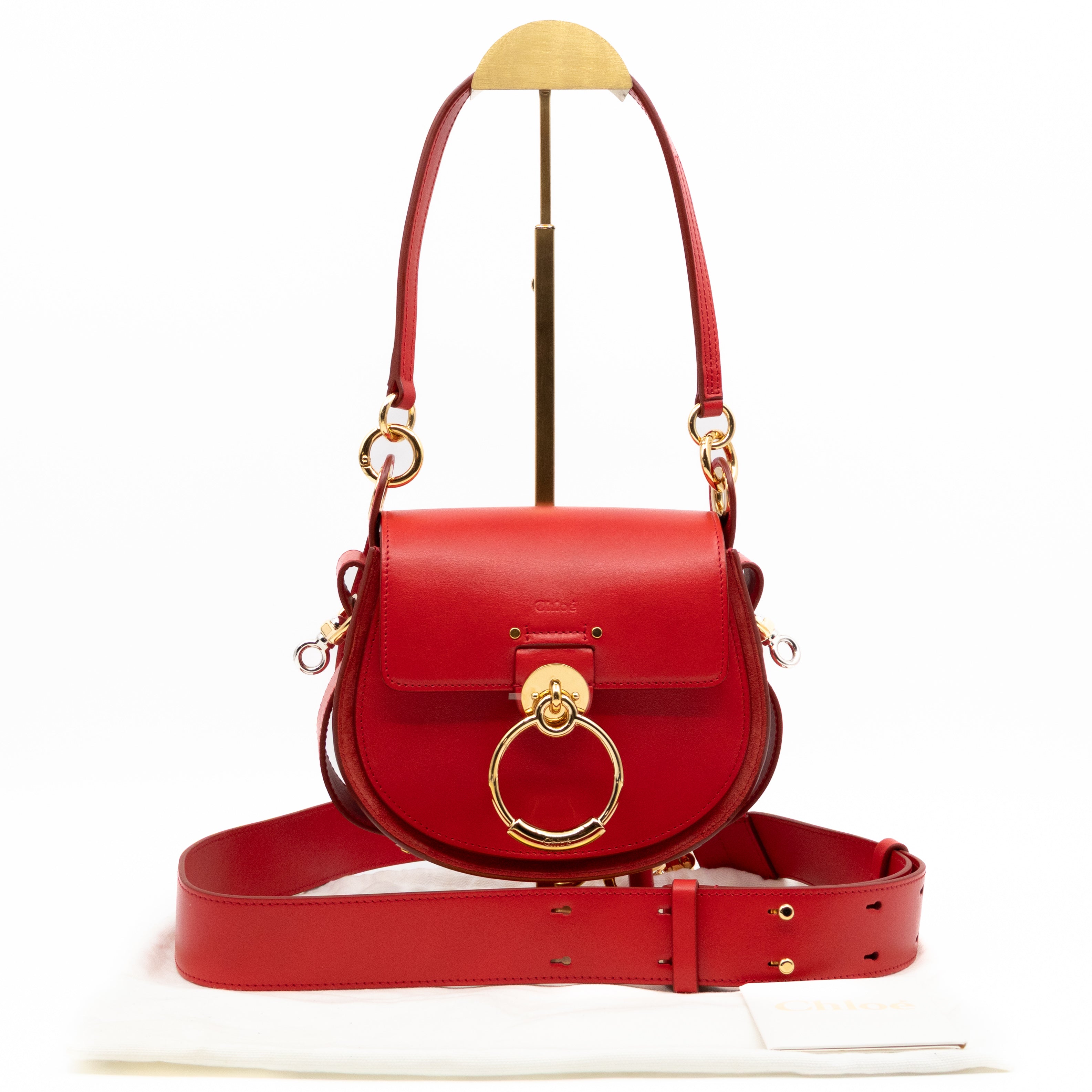 Tess Small Bag Red Leather
