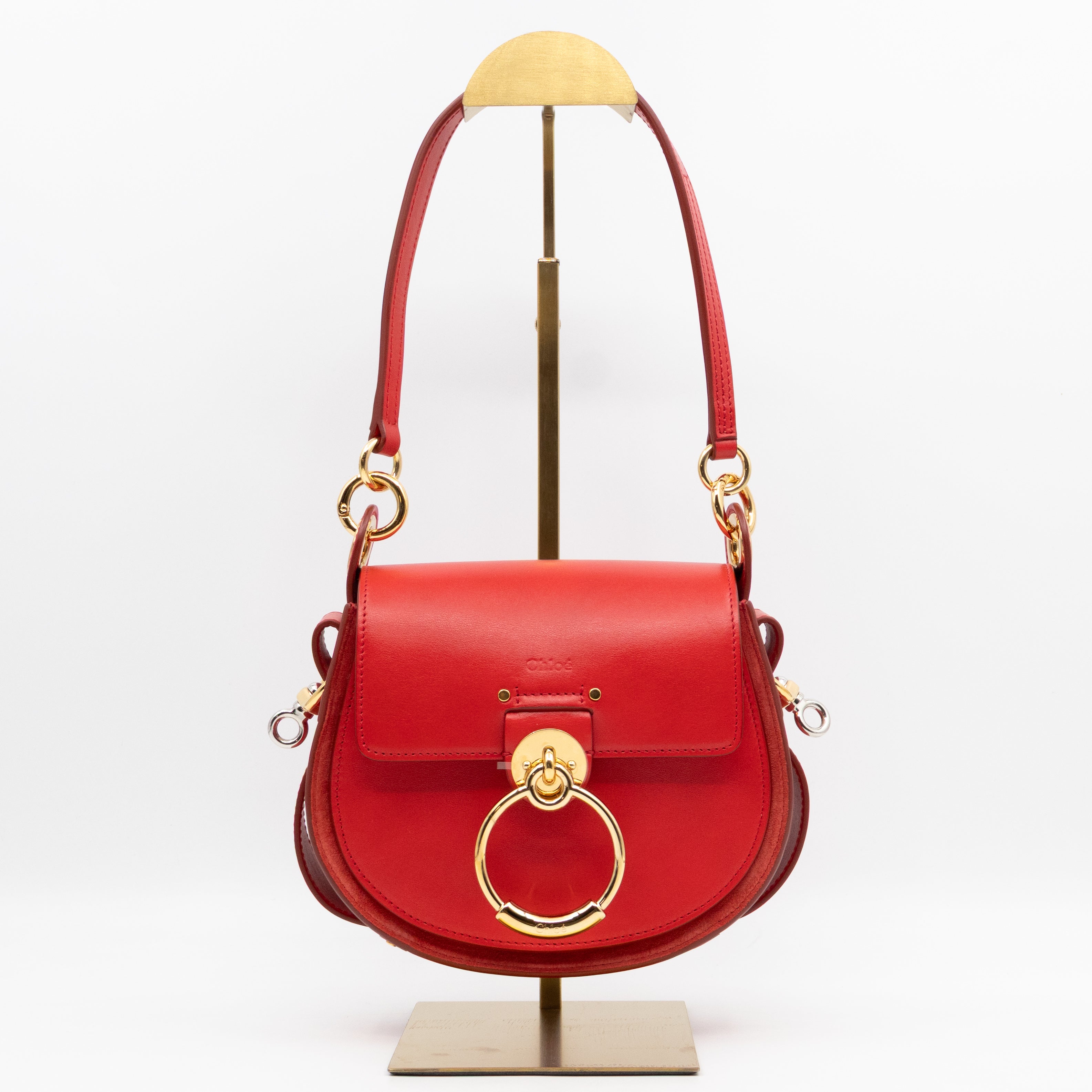 Tess Small Bag Red Leather