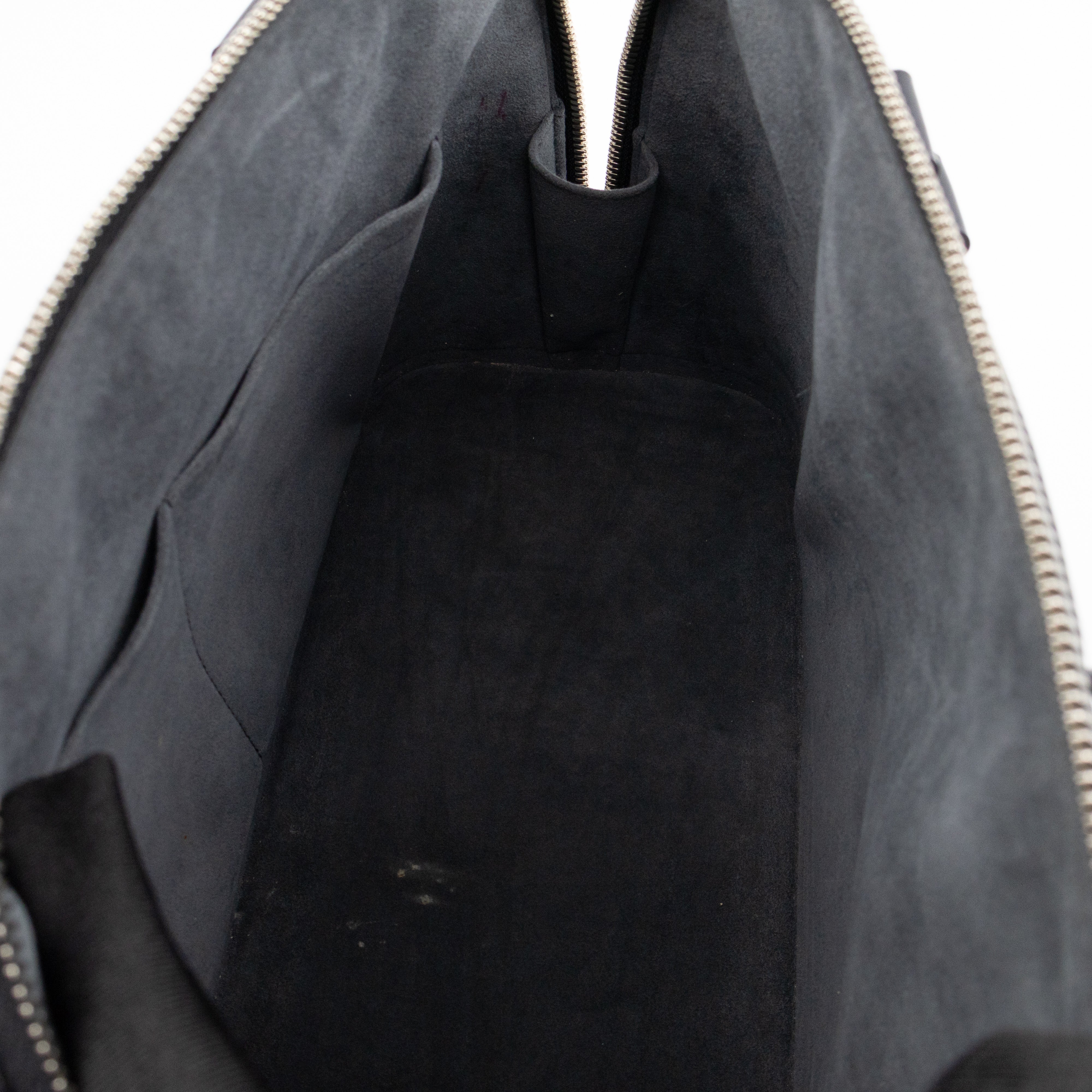 Alma PM Black Epi Leather