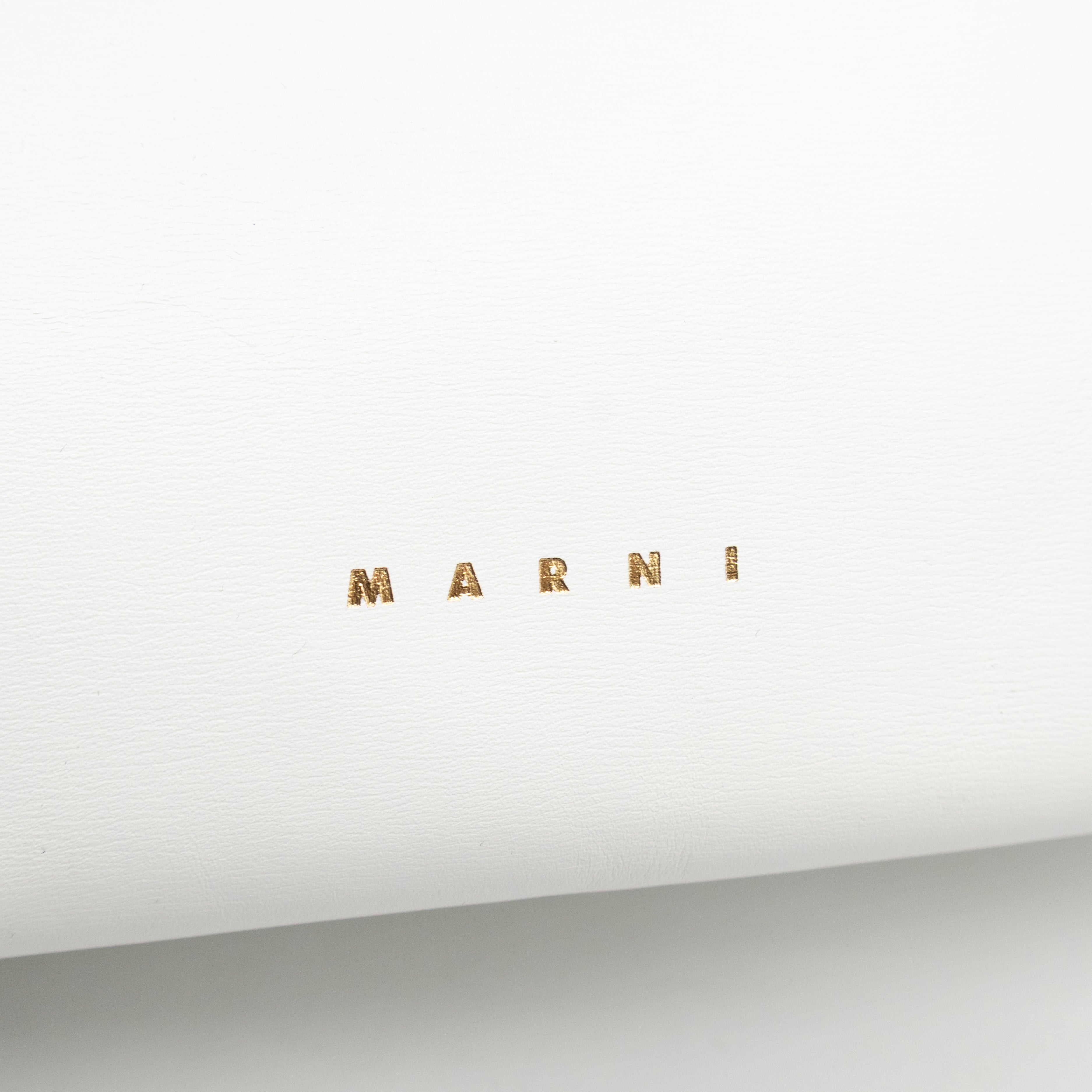 Prisma Padded Shoulder Bag White Leather