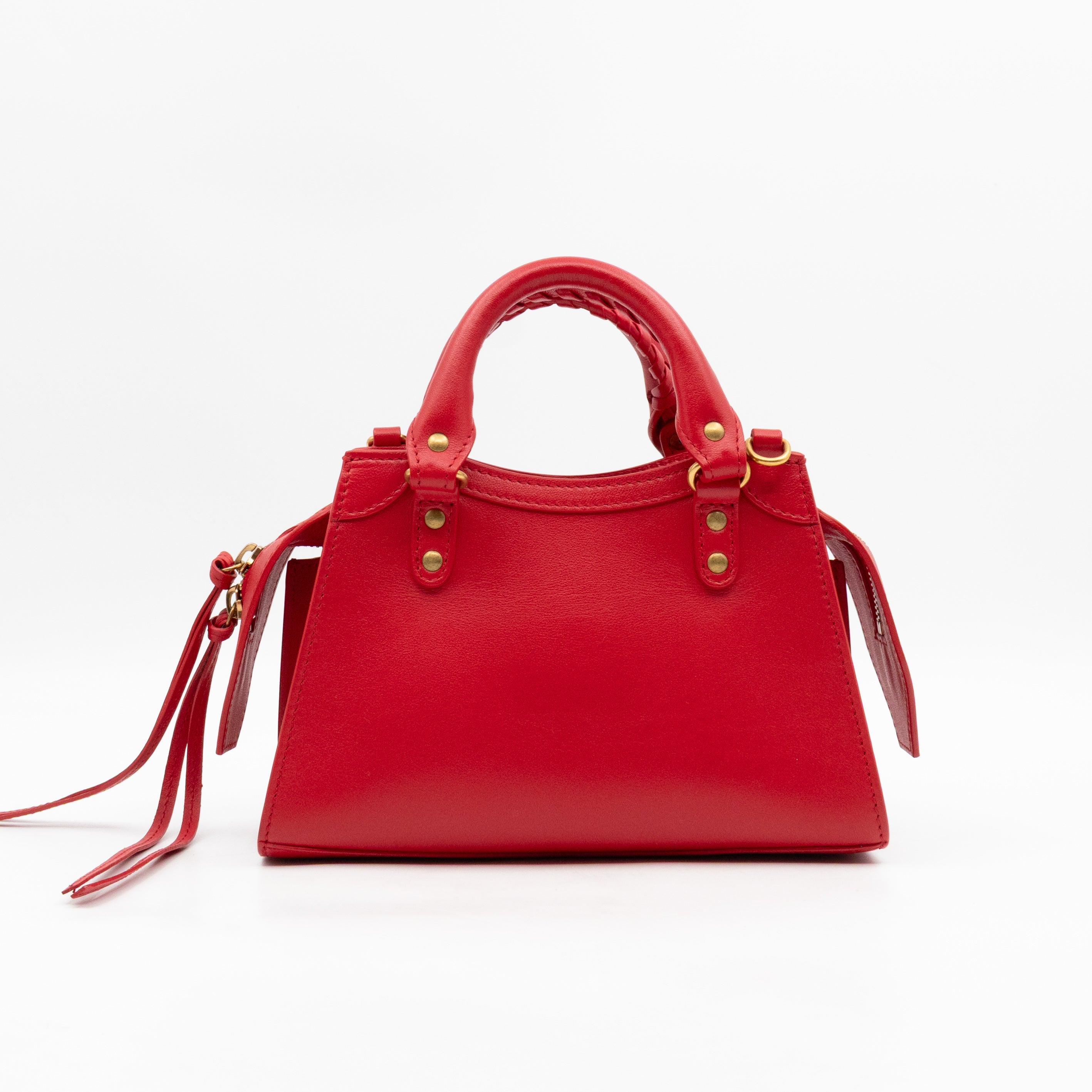 Neo Classic City Mini Red Leather