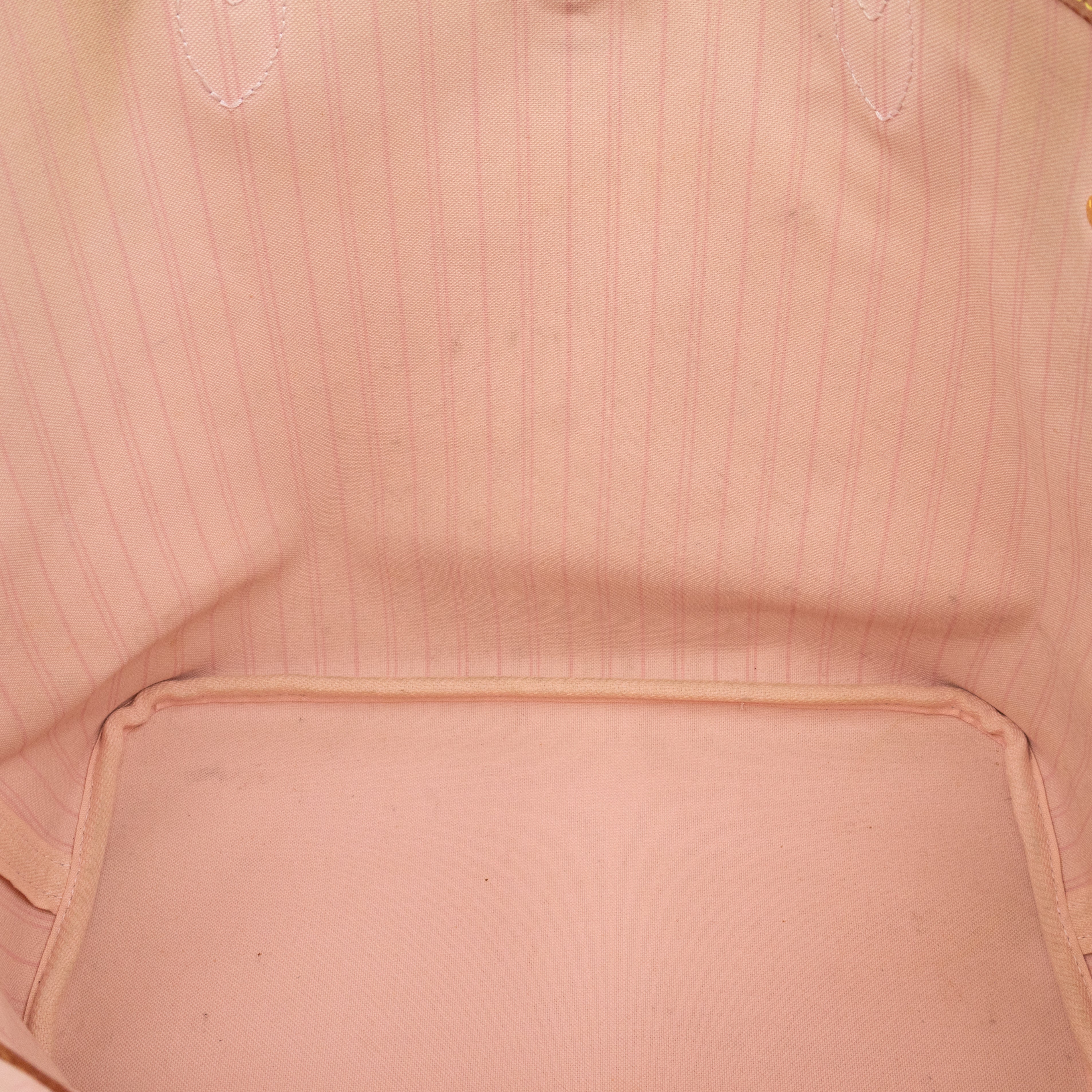 Neverfull MM with Pochette Damier Azur