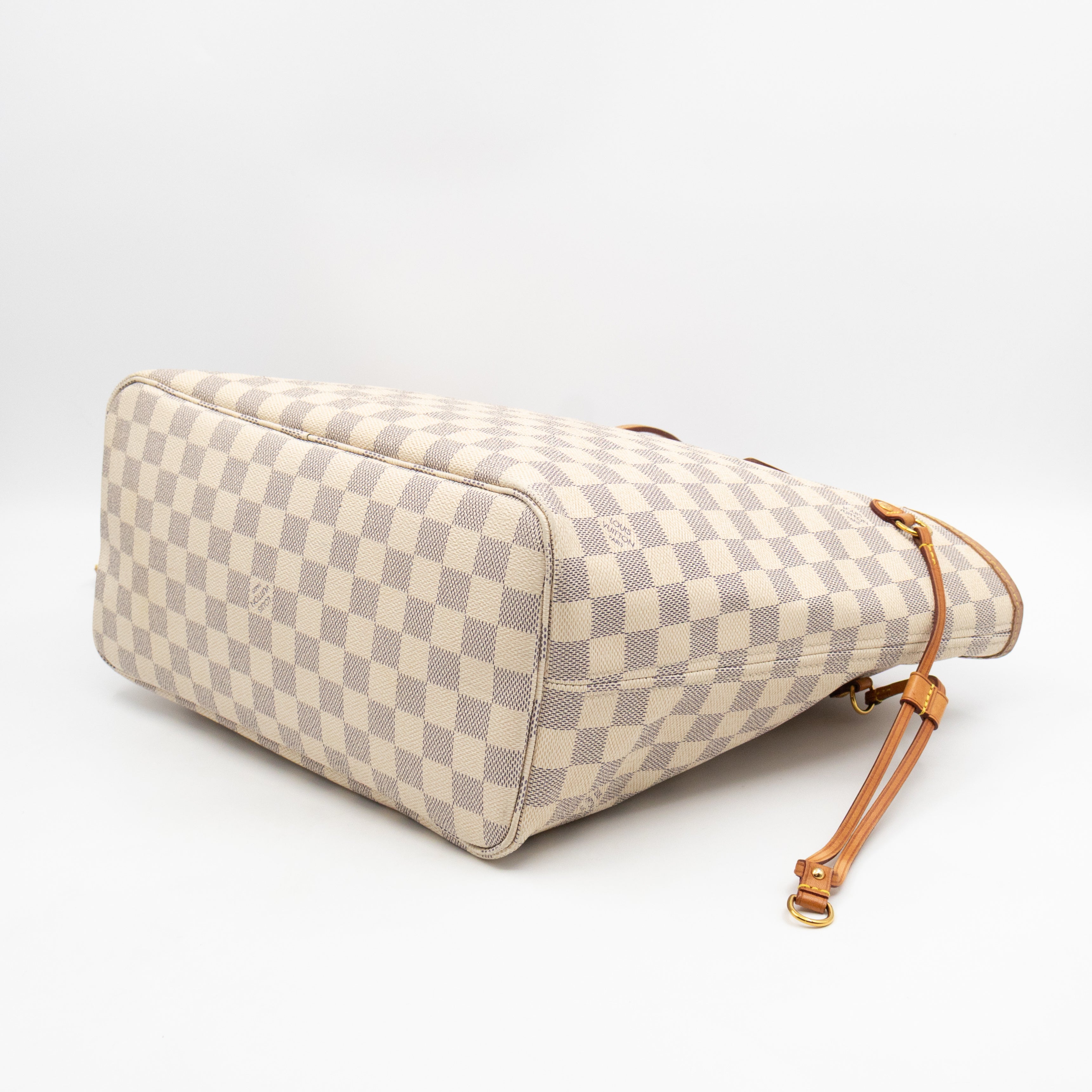 Neverfull MM with Pochette Damier Azur