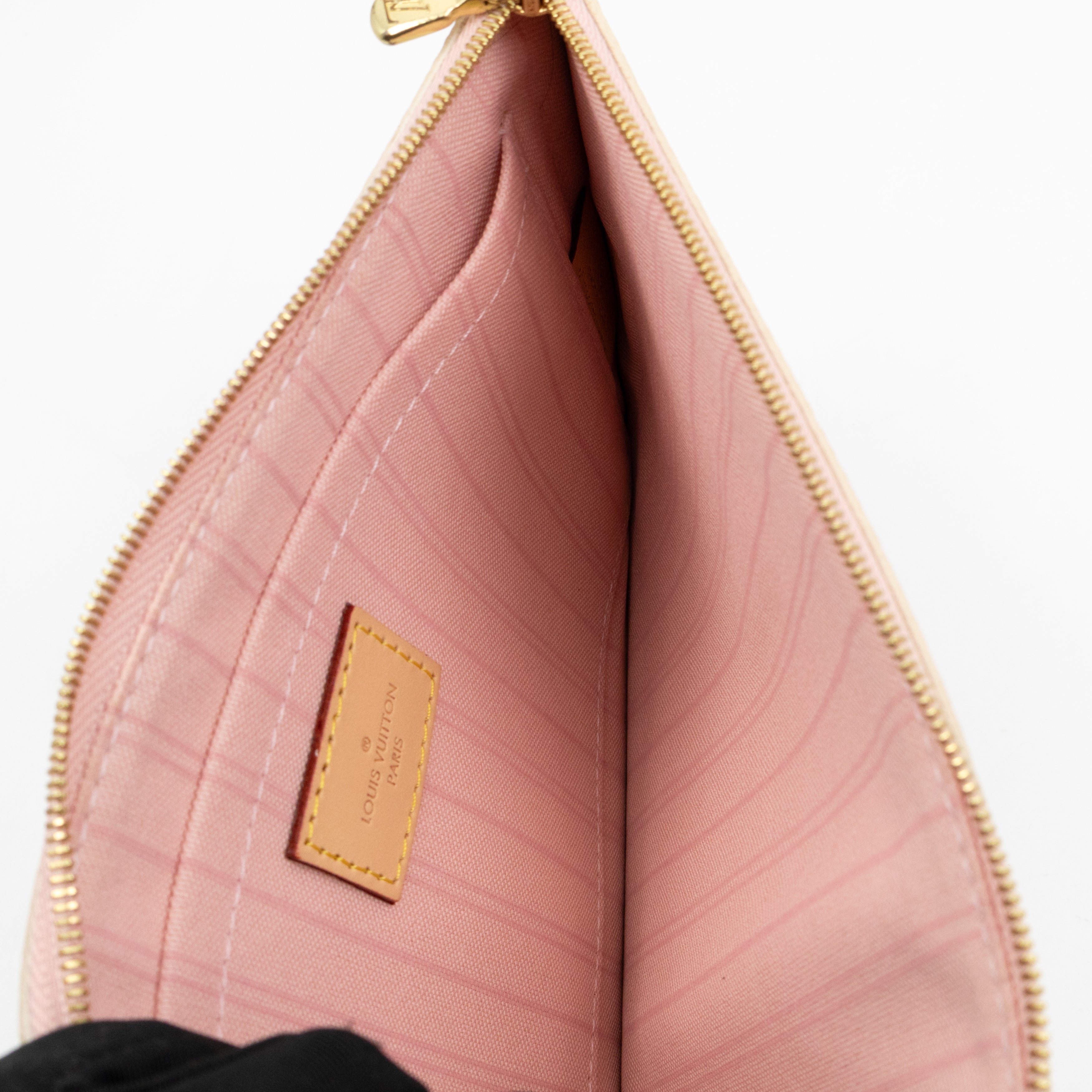 Neverfull MM with Pochette Damier Azur