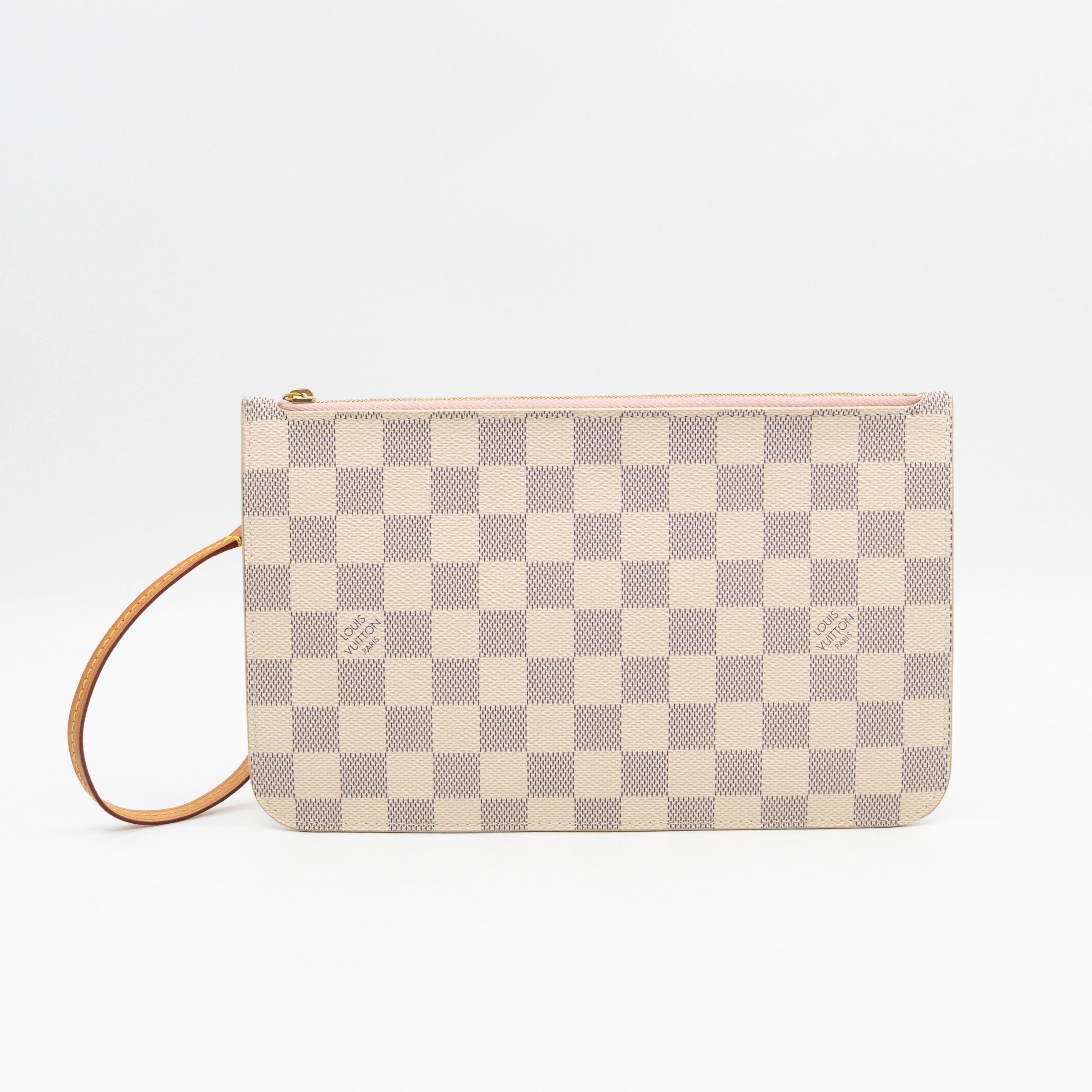 Neverfull MM with Pochette Damier Azur