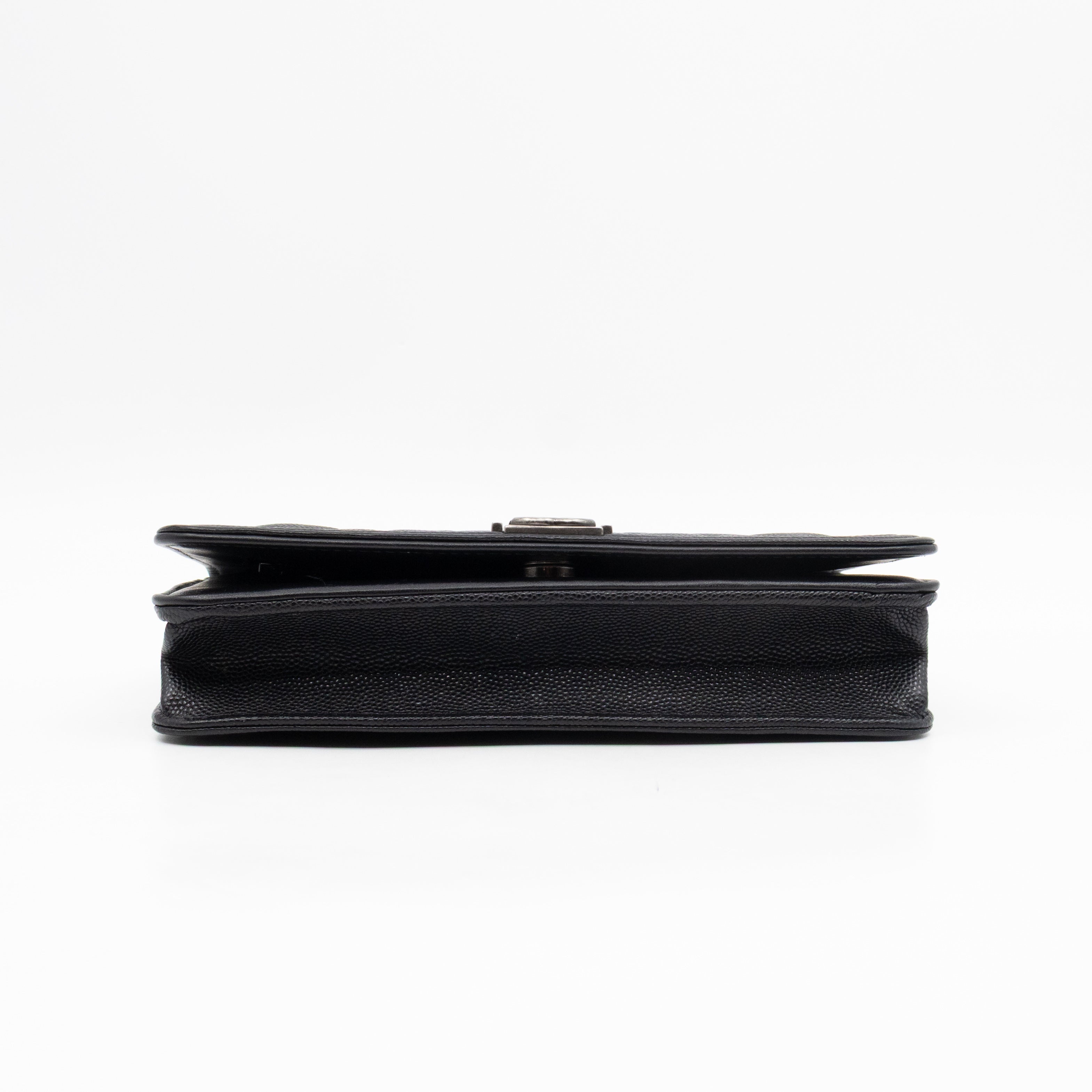 Boy Wallet On Chain Black Caviar Ruthenium