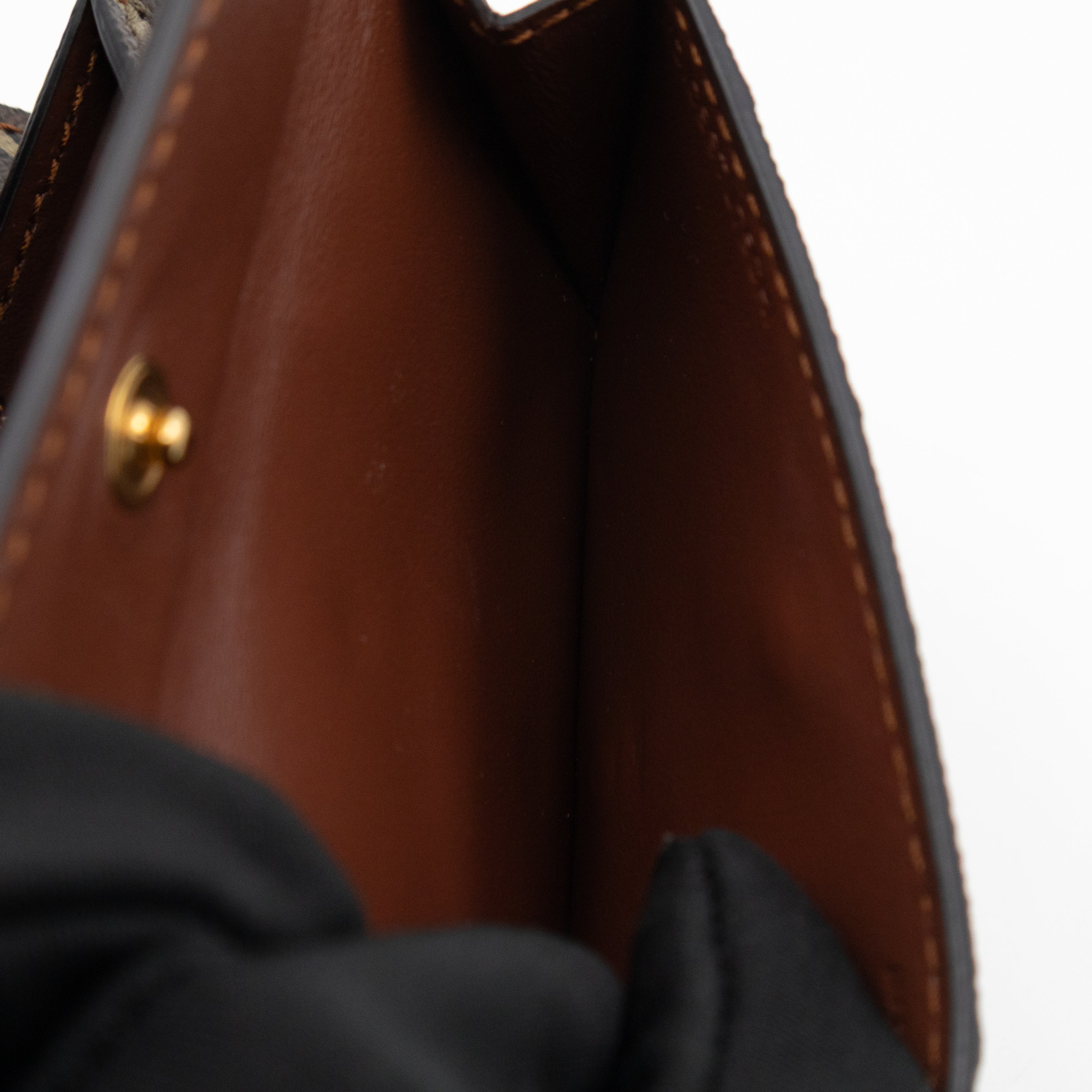 Jessie Wallet With Chain Brown TB Monogram