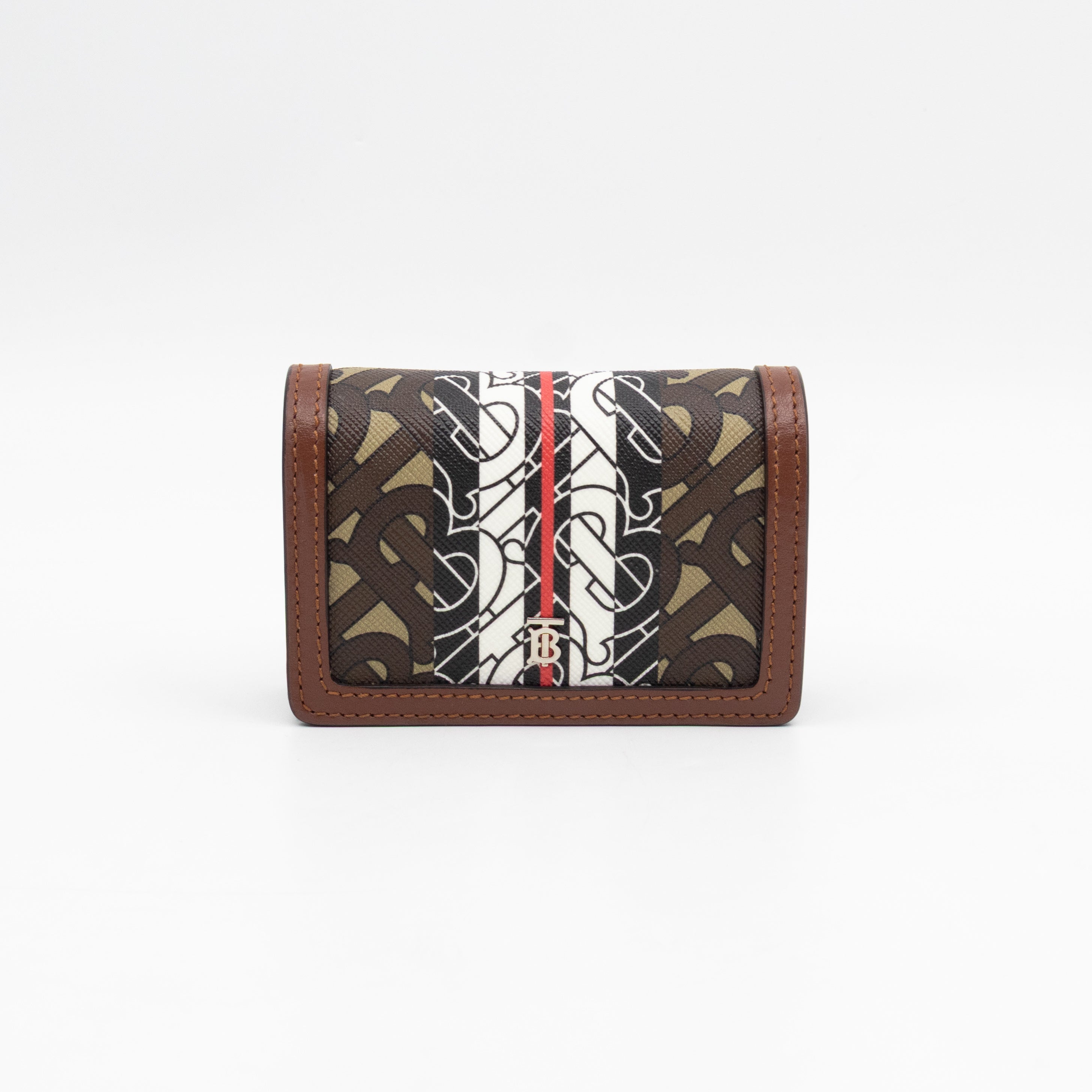 Jessie Wallet With Chain Brown TB Monogram