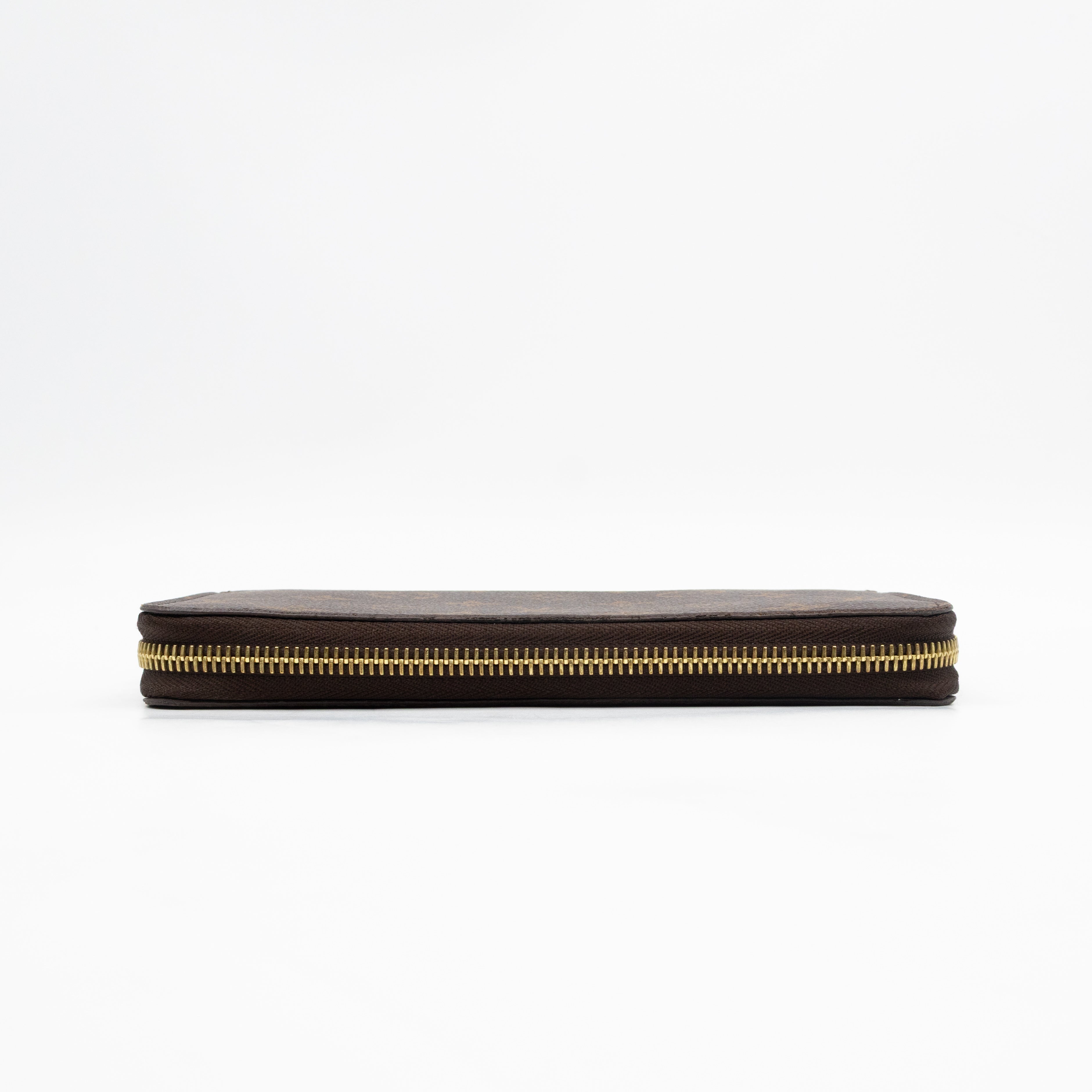 Zippy Wallet Monogram Fuchsia