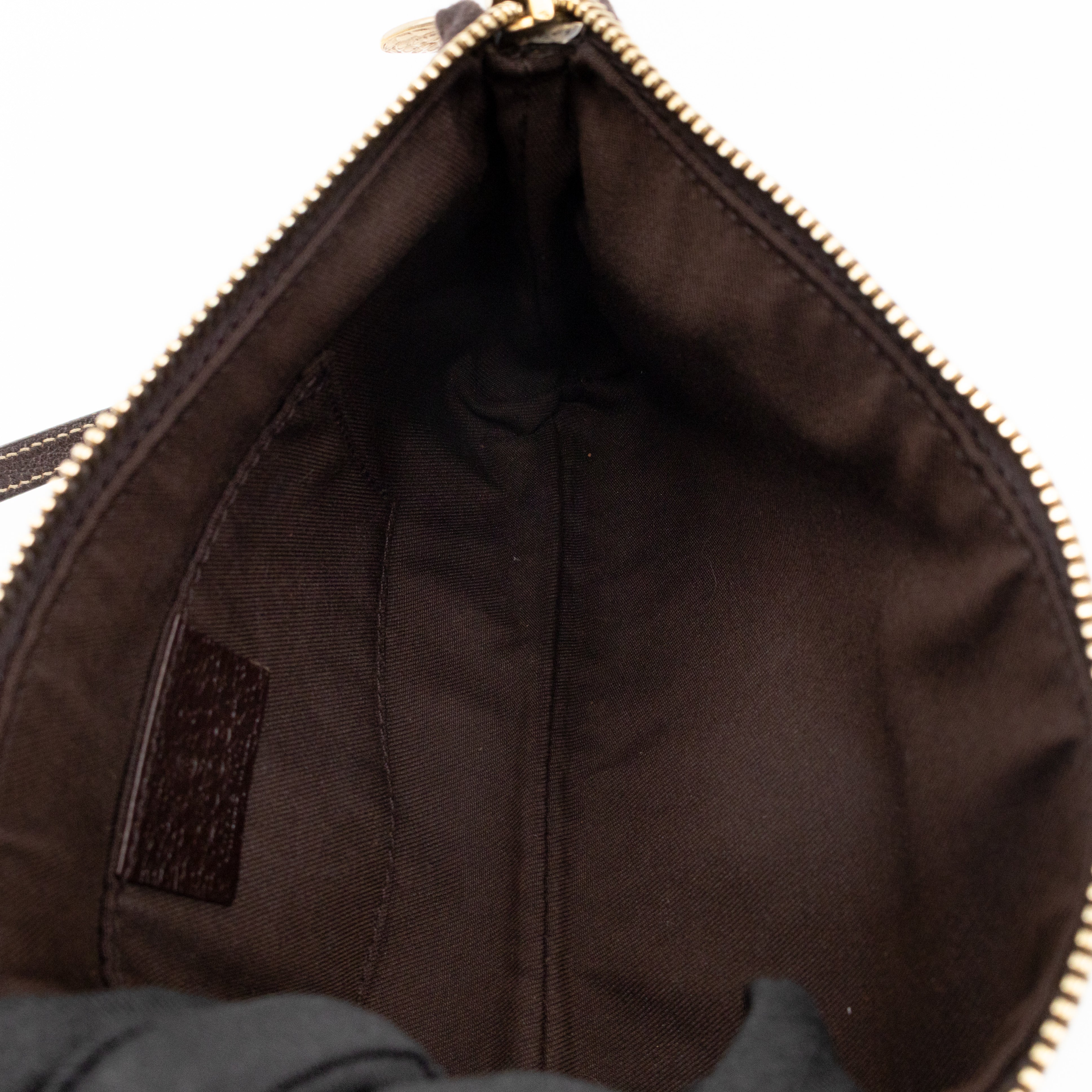 Bumblebee Pouch Brown GG Canvas