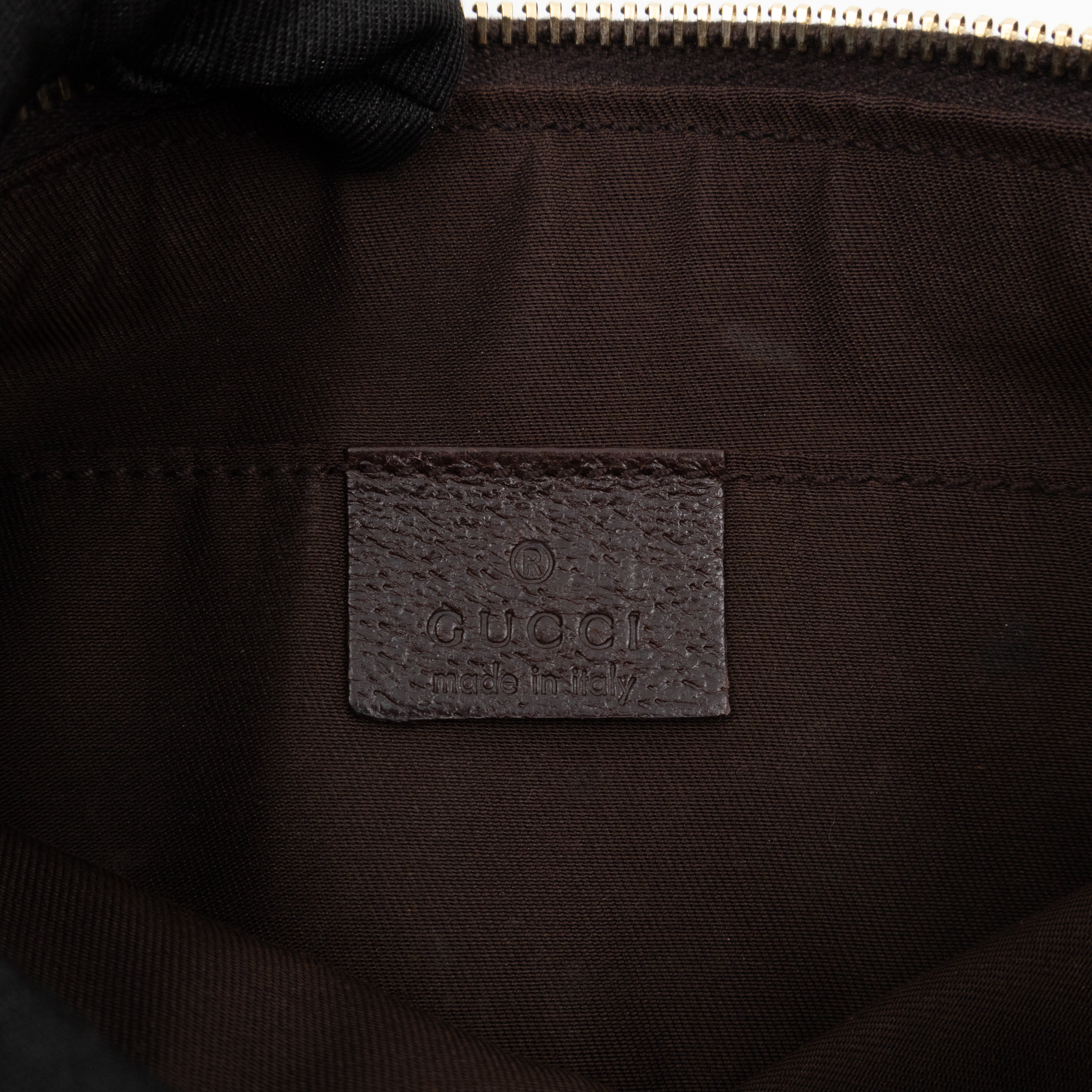 Bumblebee Pouch Brown GG Canvas