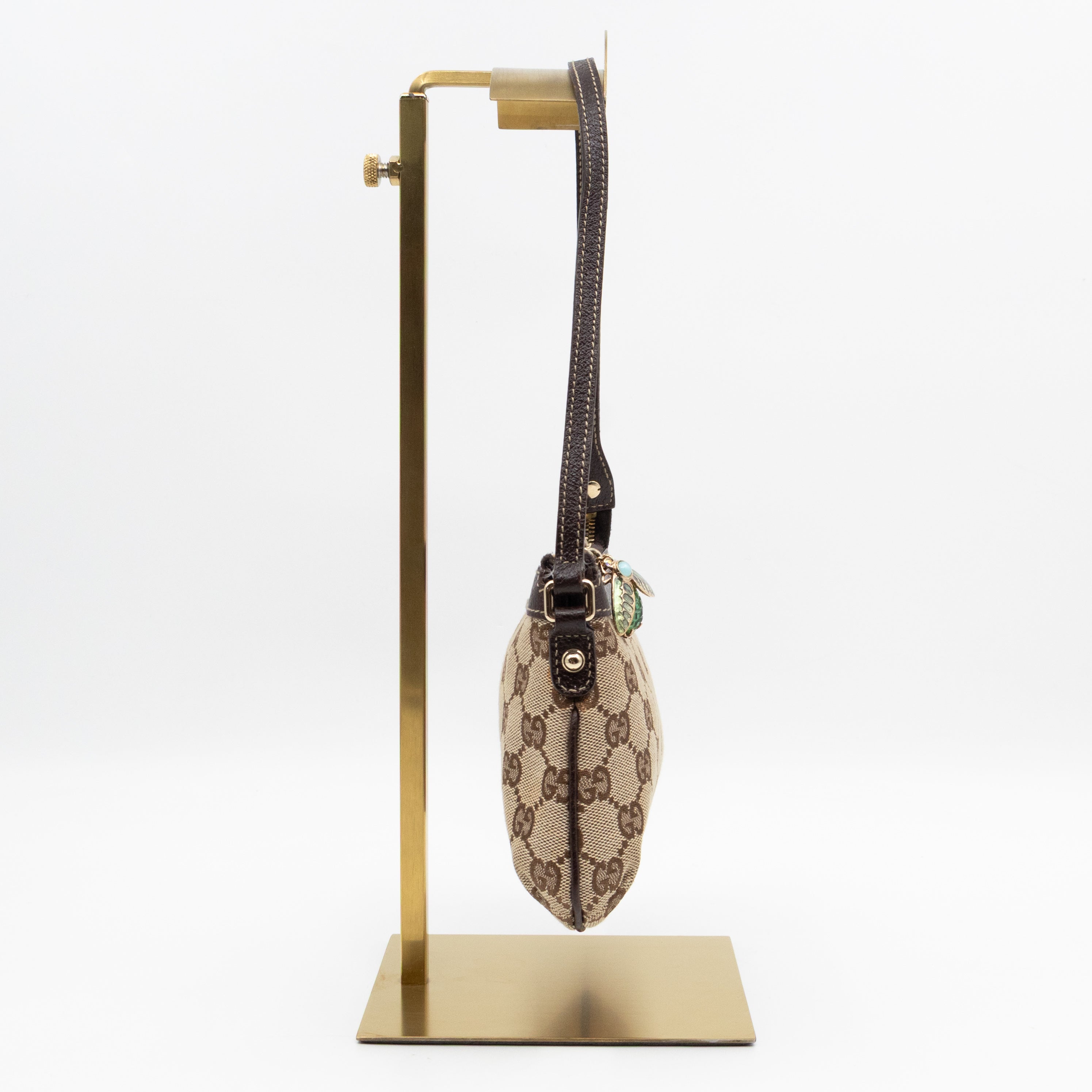 Bumblebee Pouch Brown GG Canvas