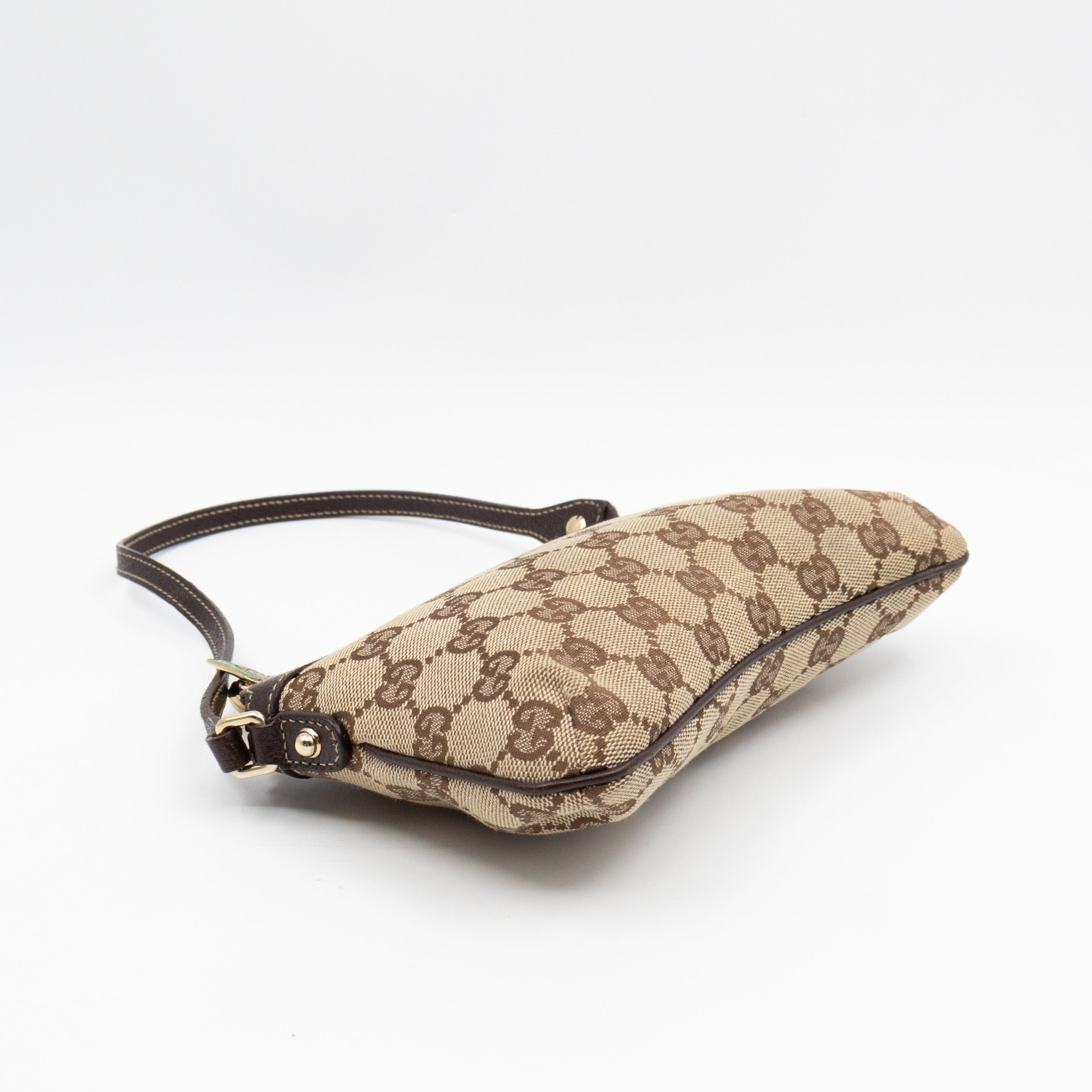 Bumblebee Pouch Brown GG Canvas