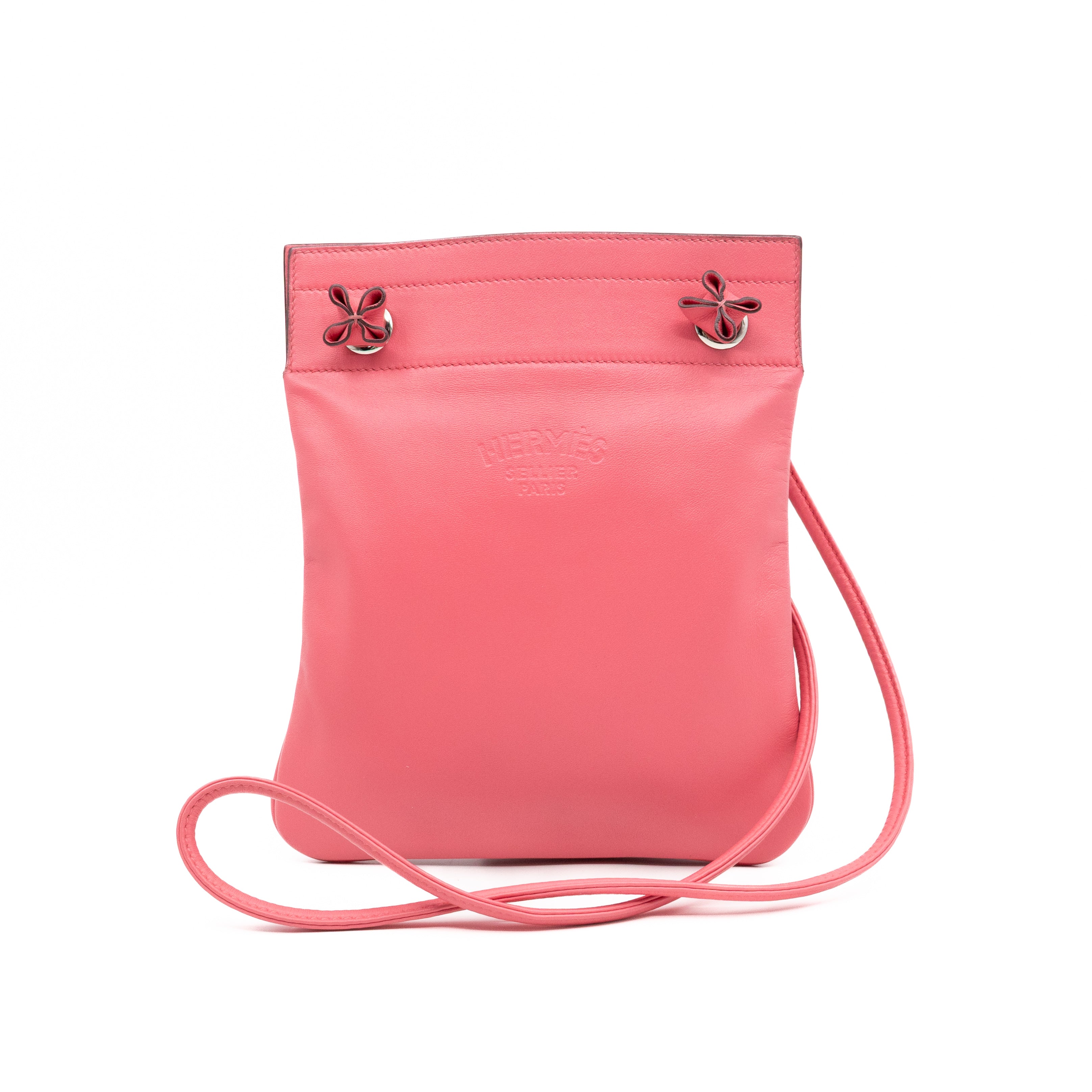 Aline Mini Rose Azalee Swift Leather