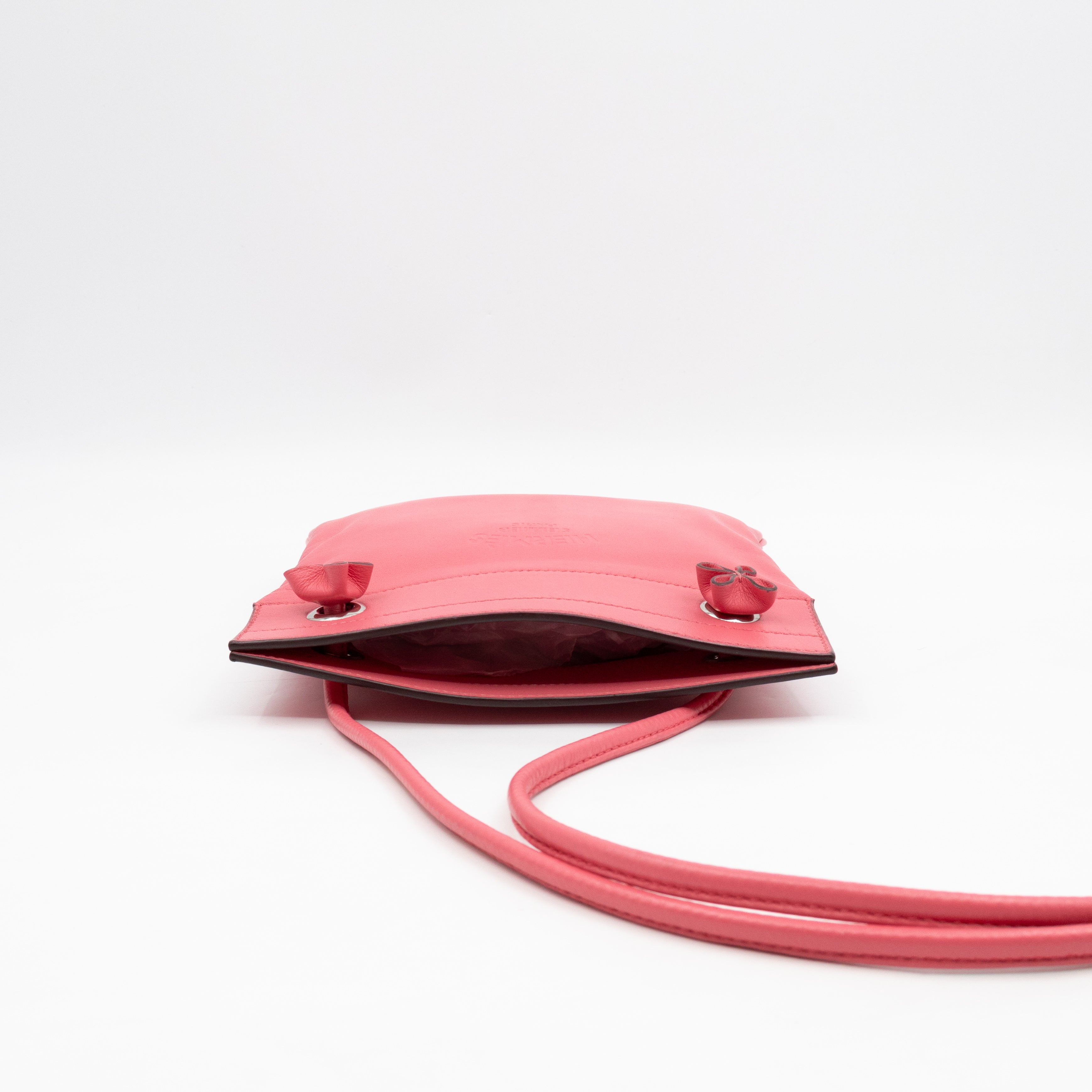 Aline Mini Rose Azalee Swift Leather