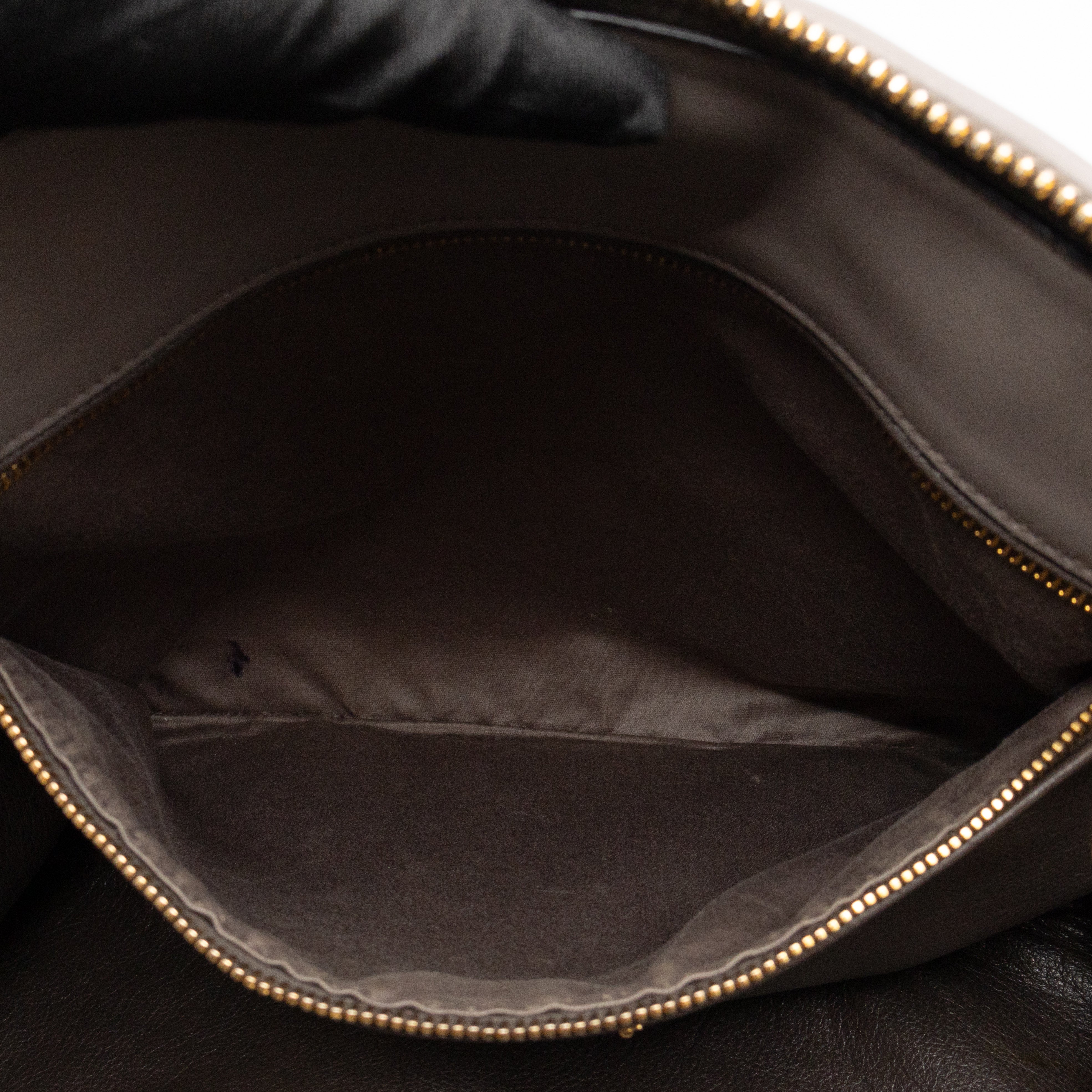 Shoulder Bag Argilla Grey Soft Calf Leather