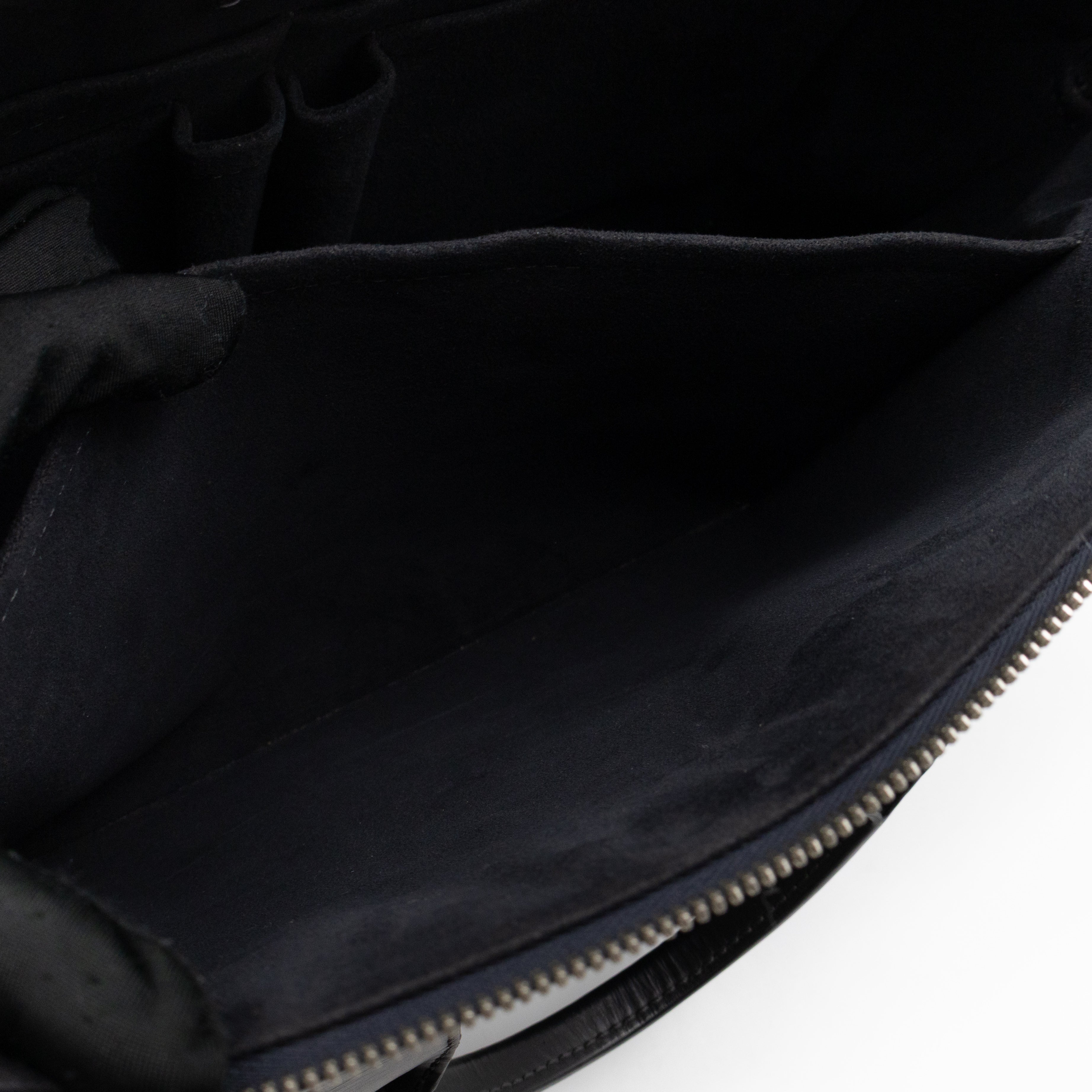 Porte Documents Jour Damier Cobalt