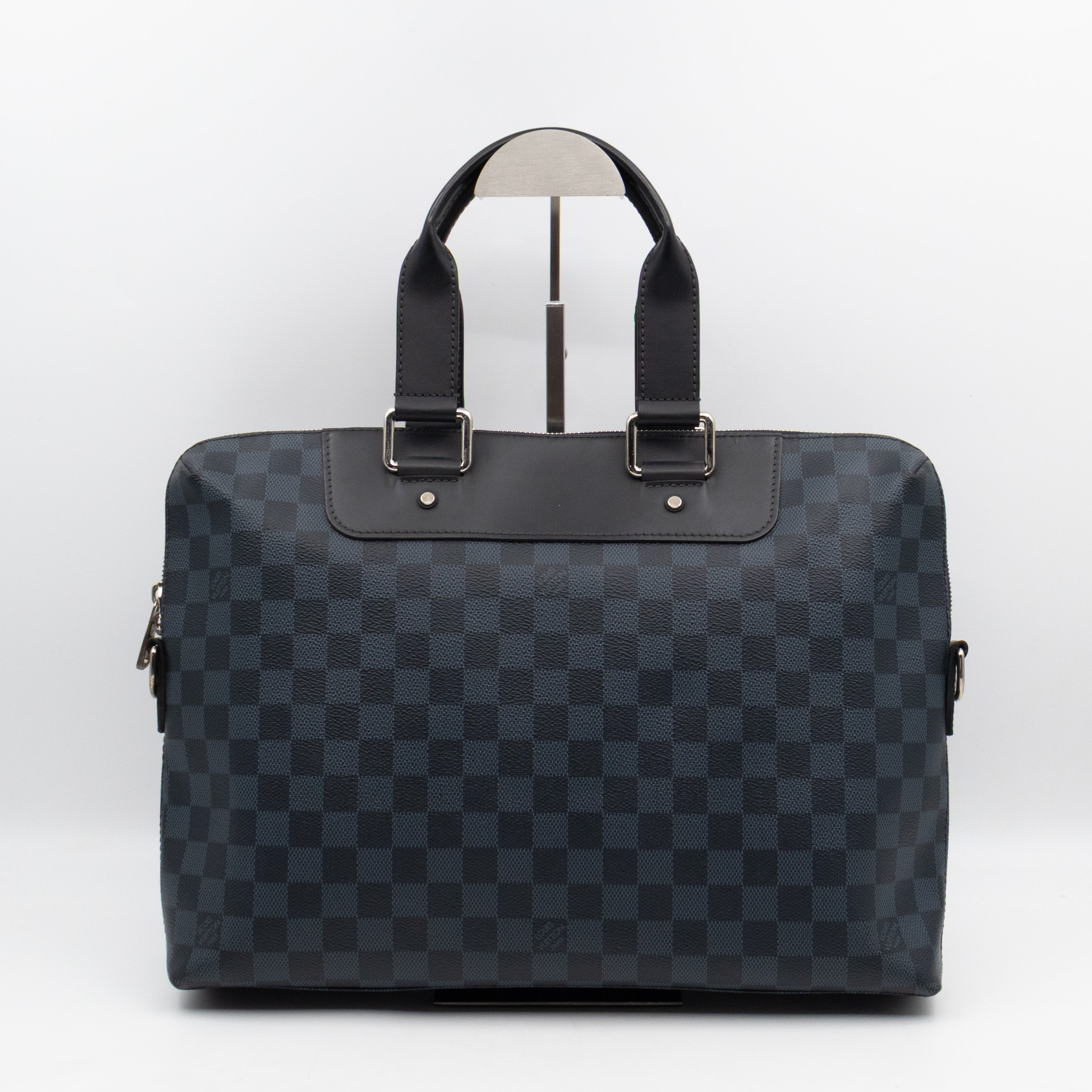 Porte Documents Jour Damier Cobalt