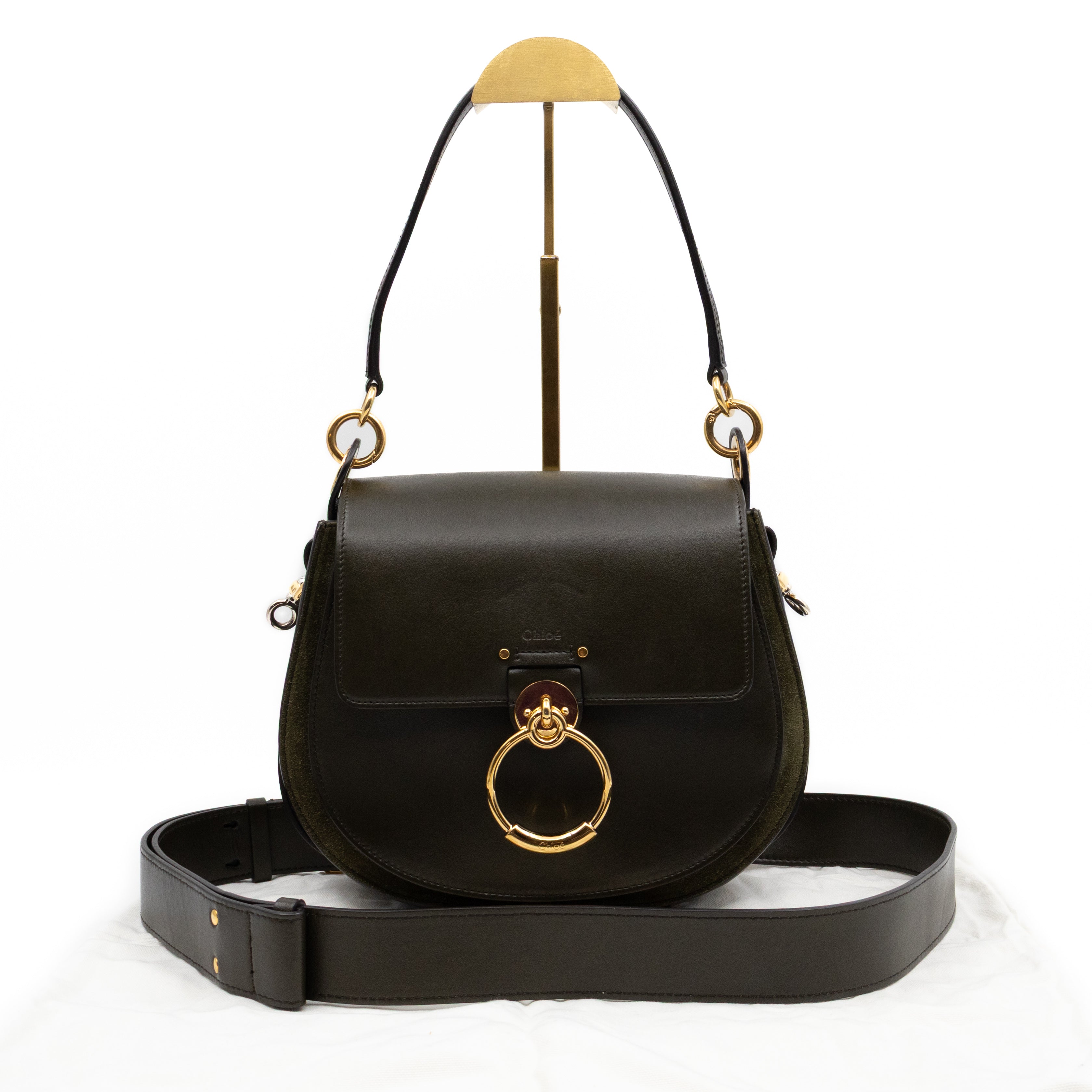 Tess Medium Bag Night Forest Leather