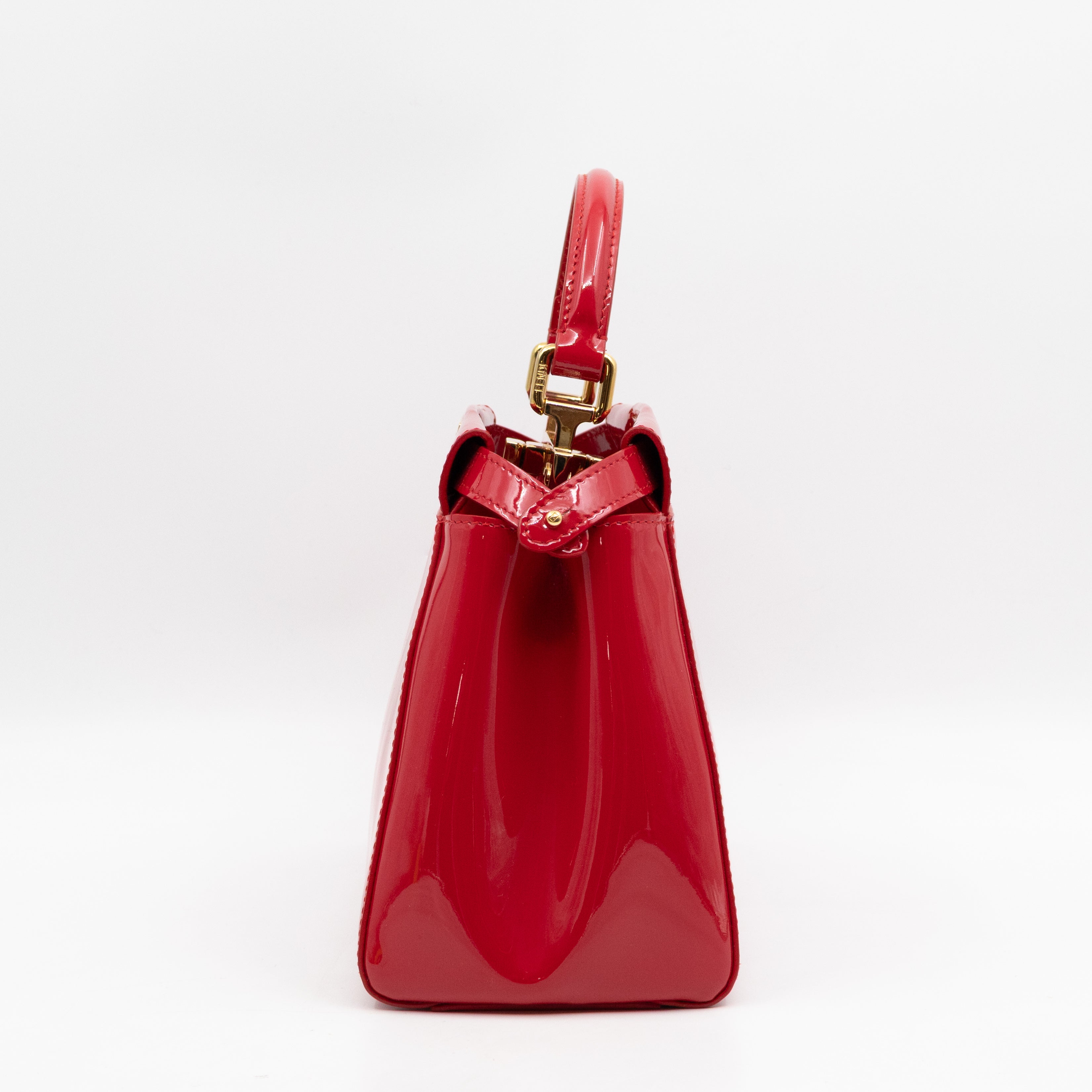 Peekaboo Mini Red Patent Leather