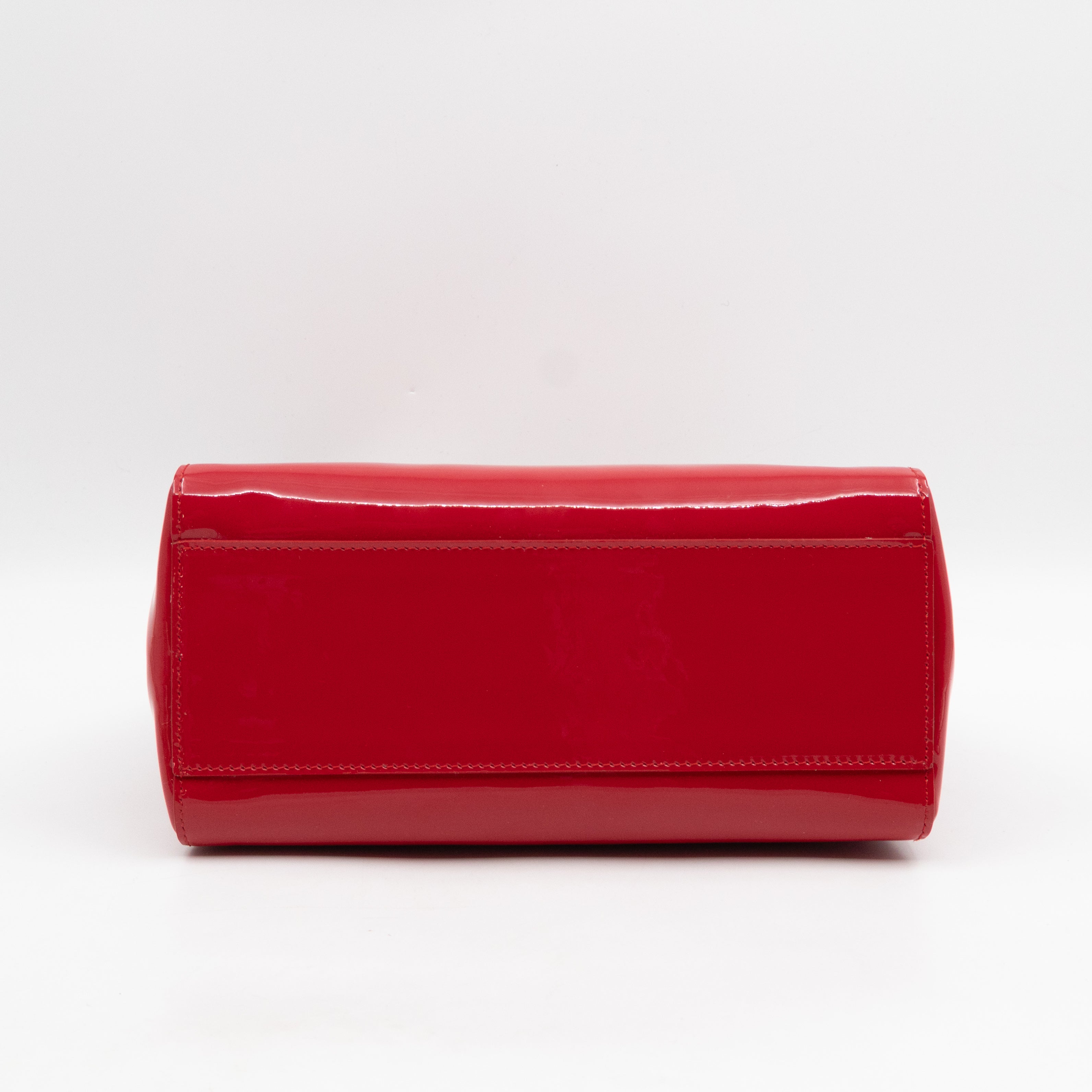 Peekaboo Mini Red Patent Leather