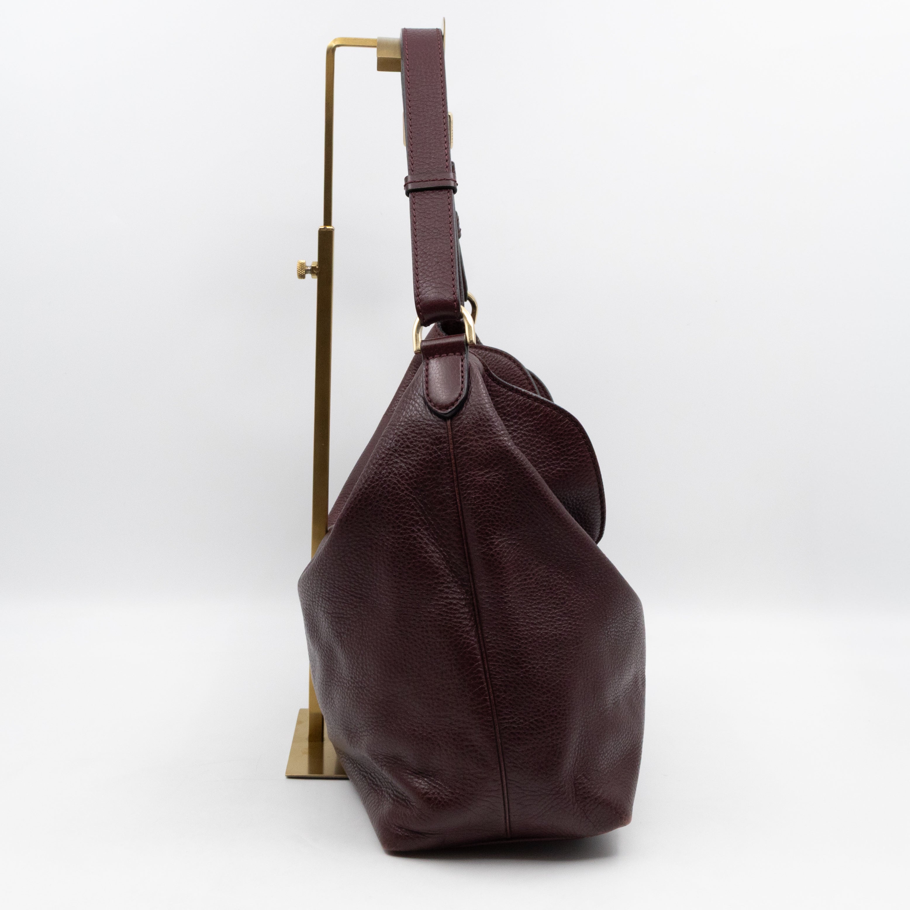 Tessie Hobo Oxblood Leather