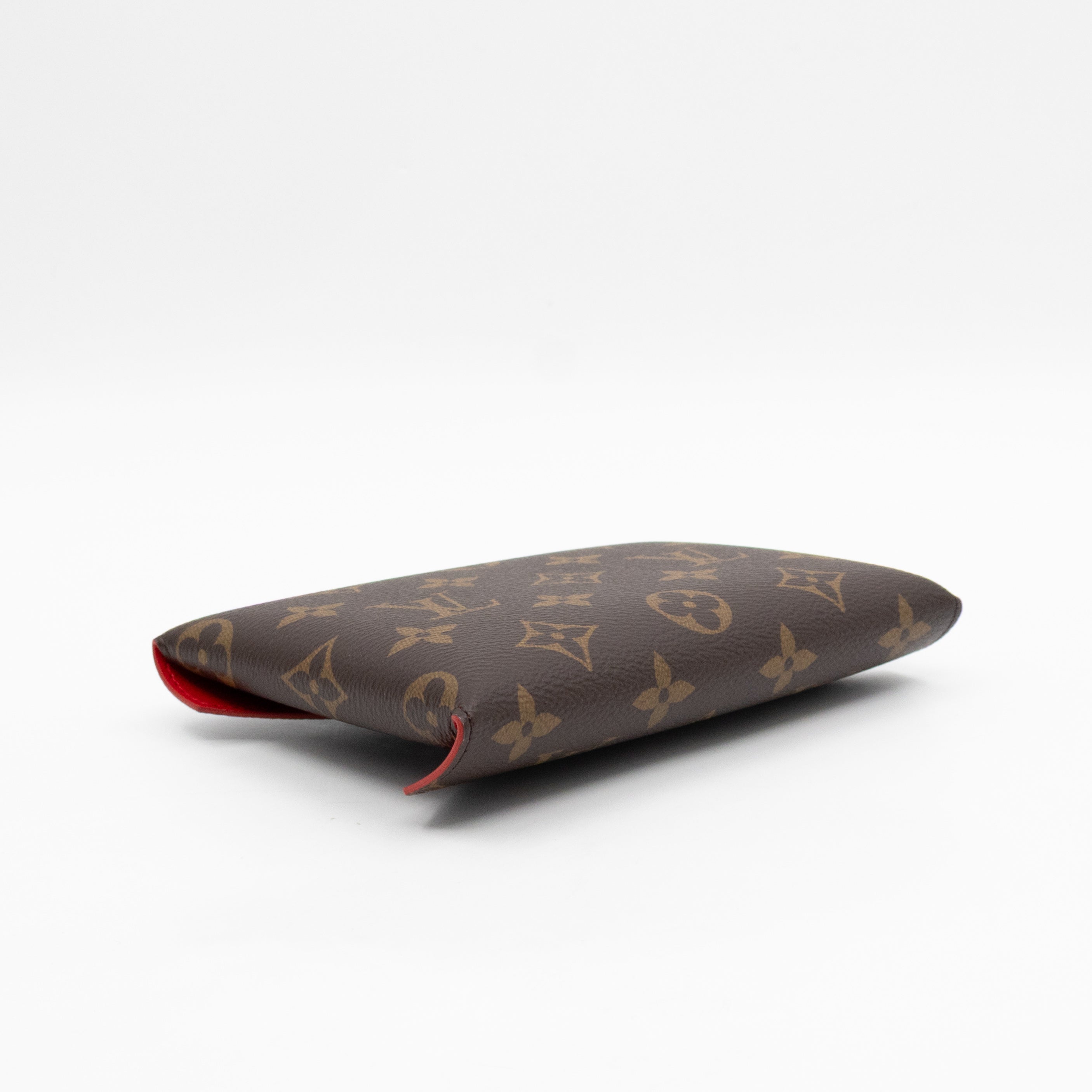 Kirigami Pochette Medium Monogram Red