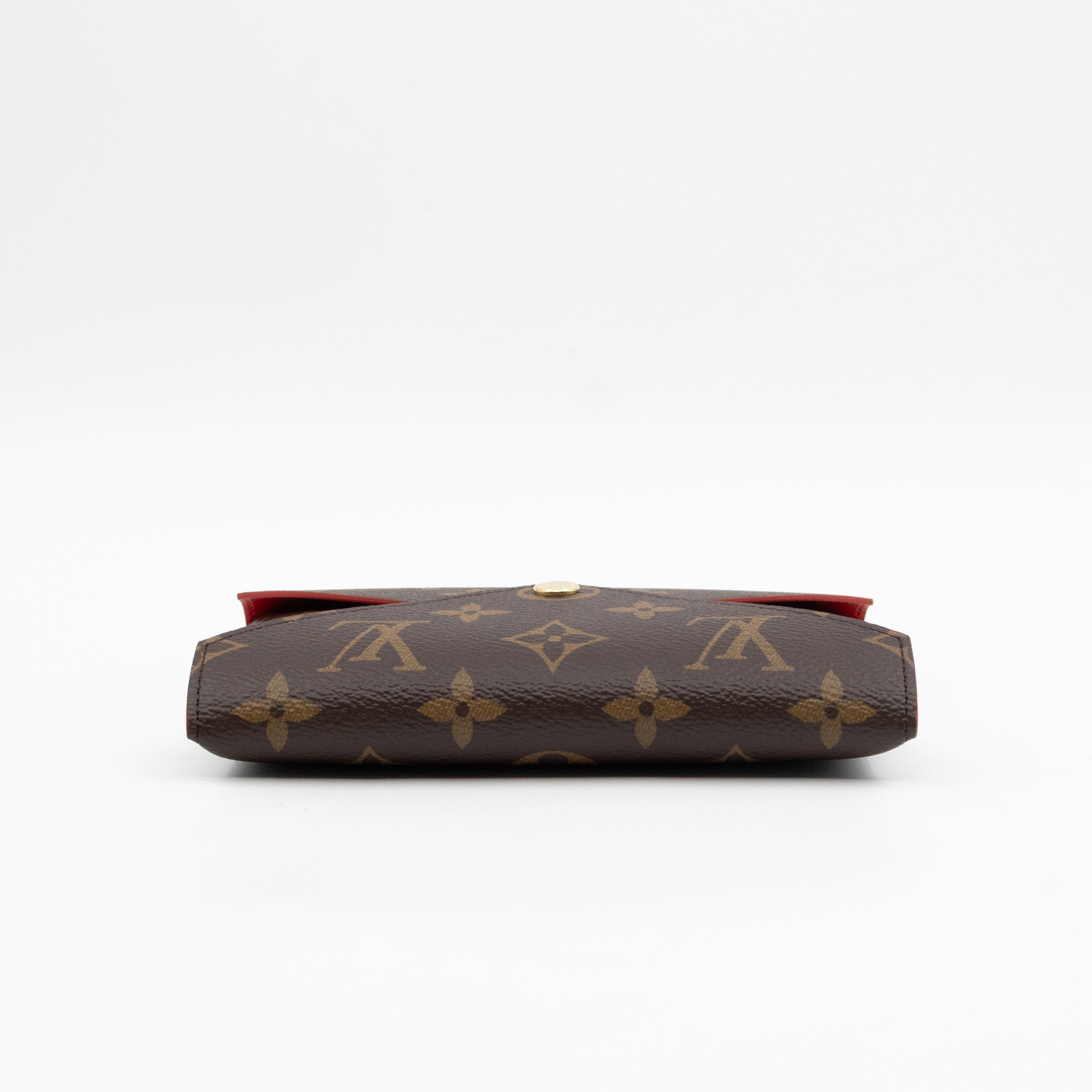 Kirigami Pochette Medium Monogram Red