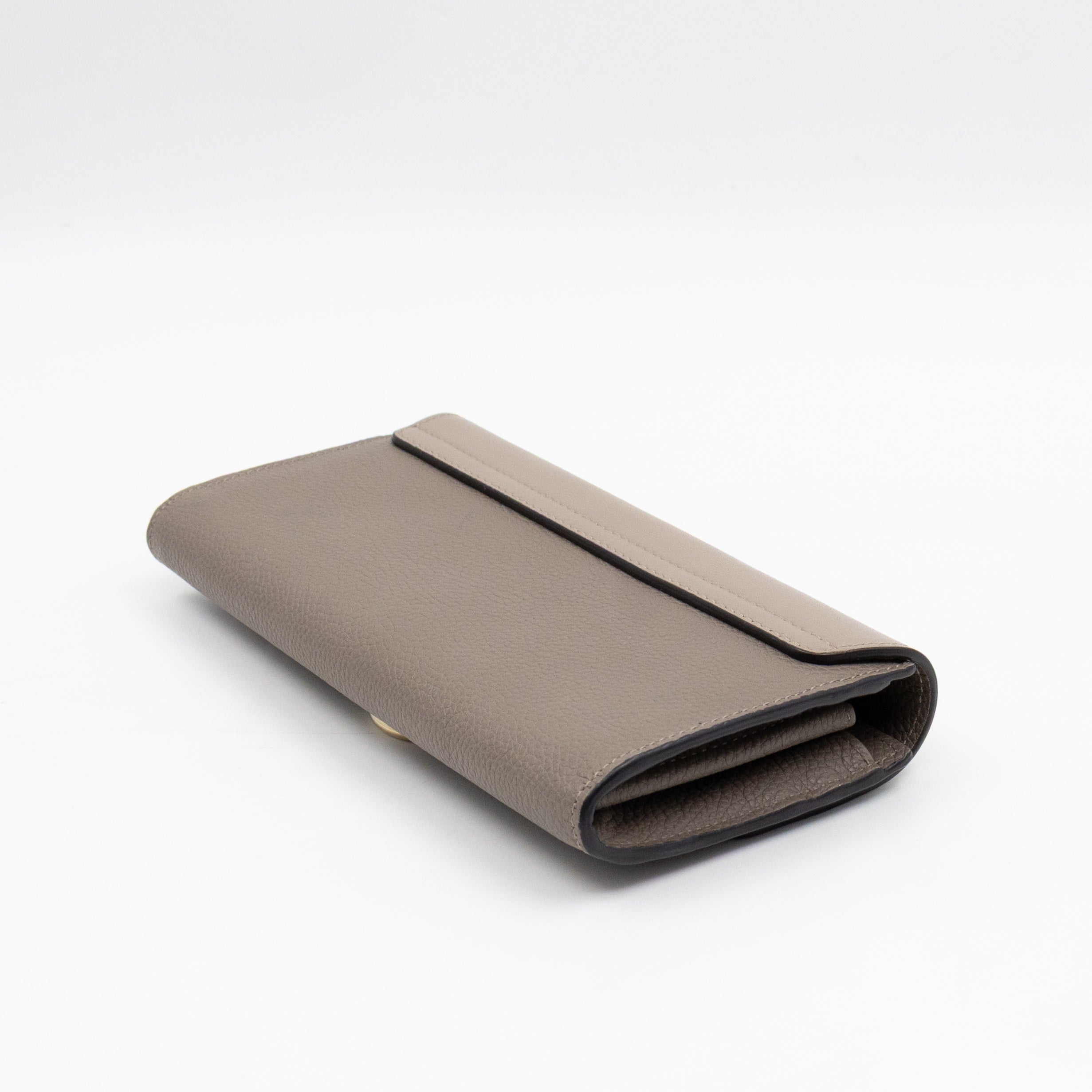 Faye Wallet Motty Grey Leather