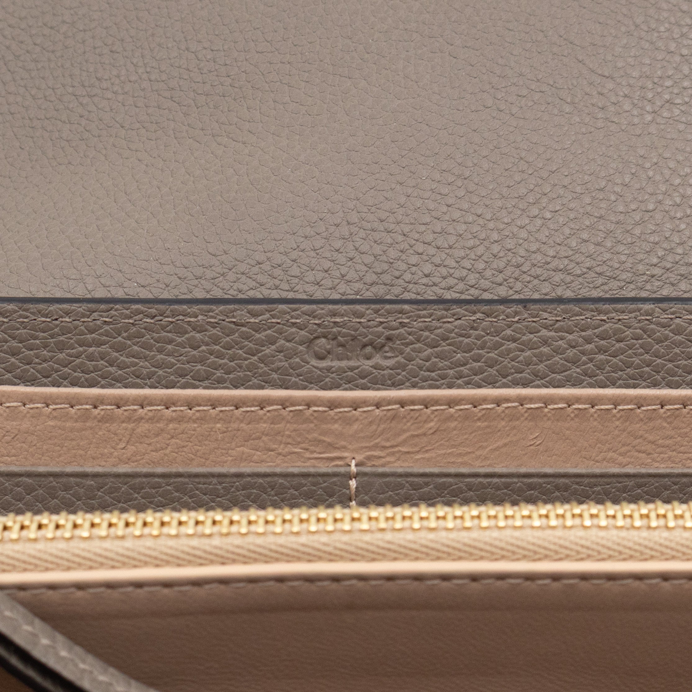 Faye Wallet Motty Grey Leather