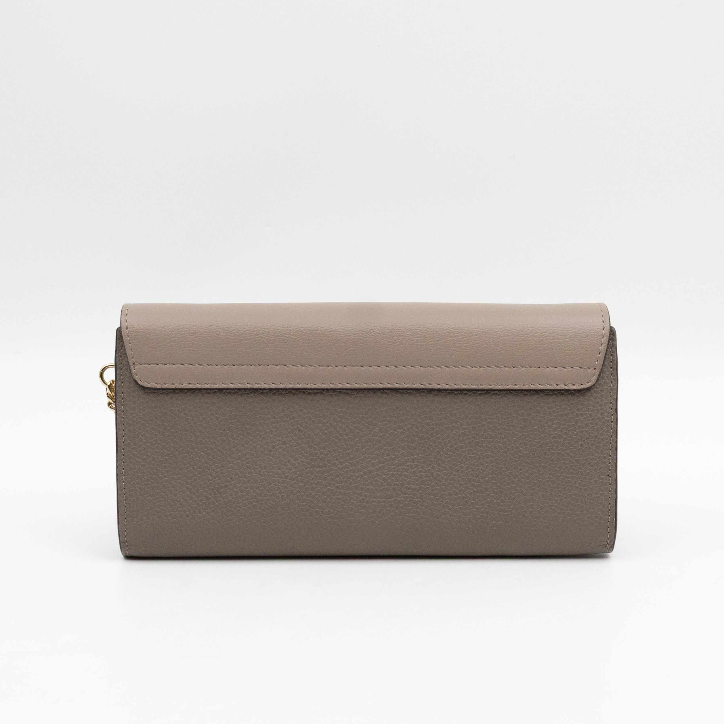 Faye Wallet Motty Grey Leather