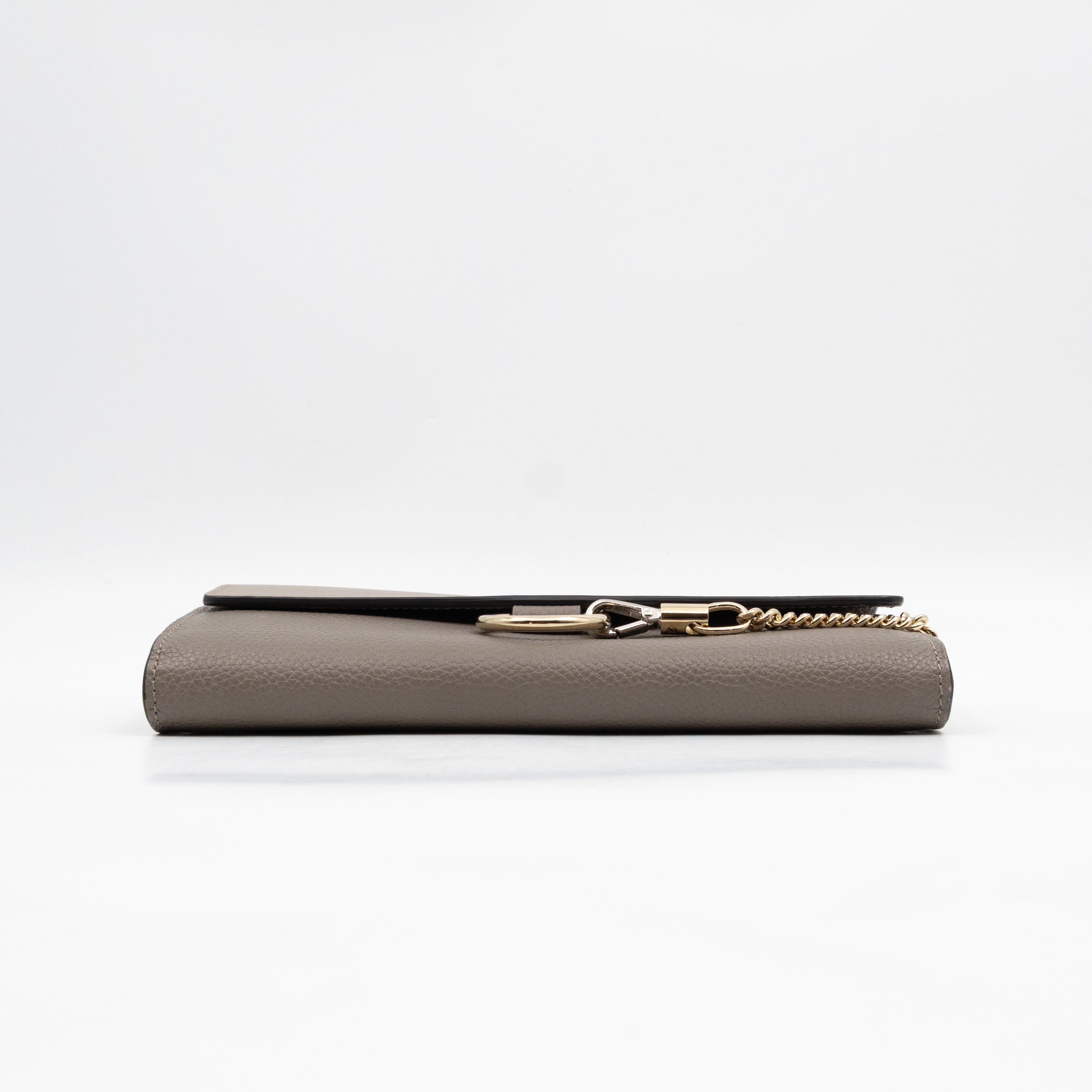 Faye Wallet Motty Grey Leather