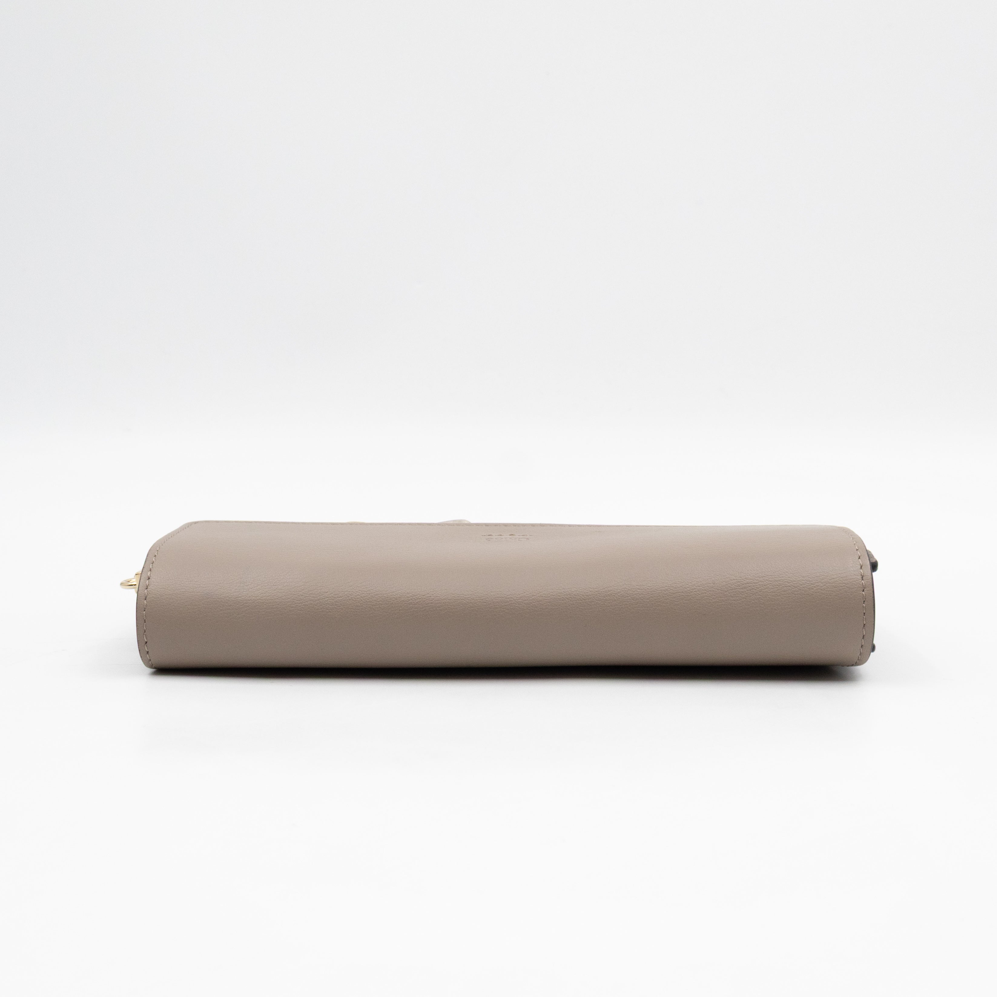 Faye Wallet Motty Grey Leather