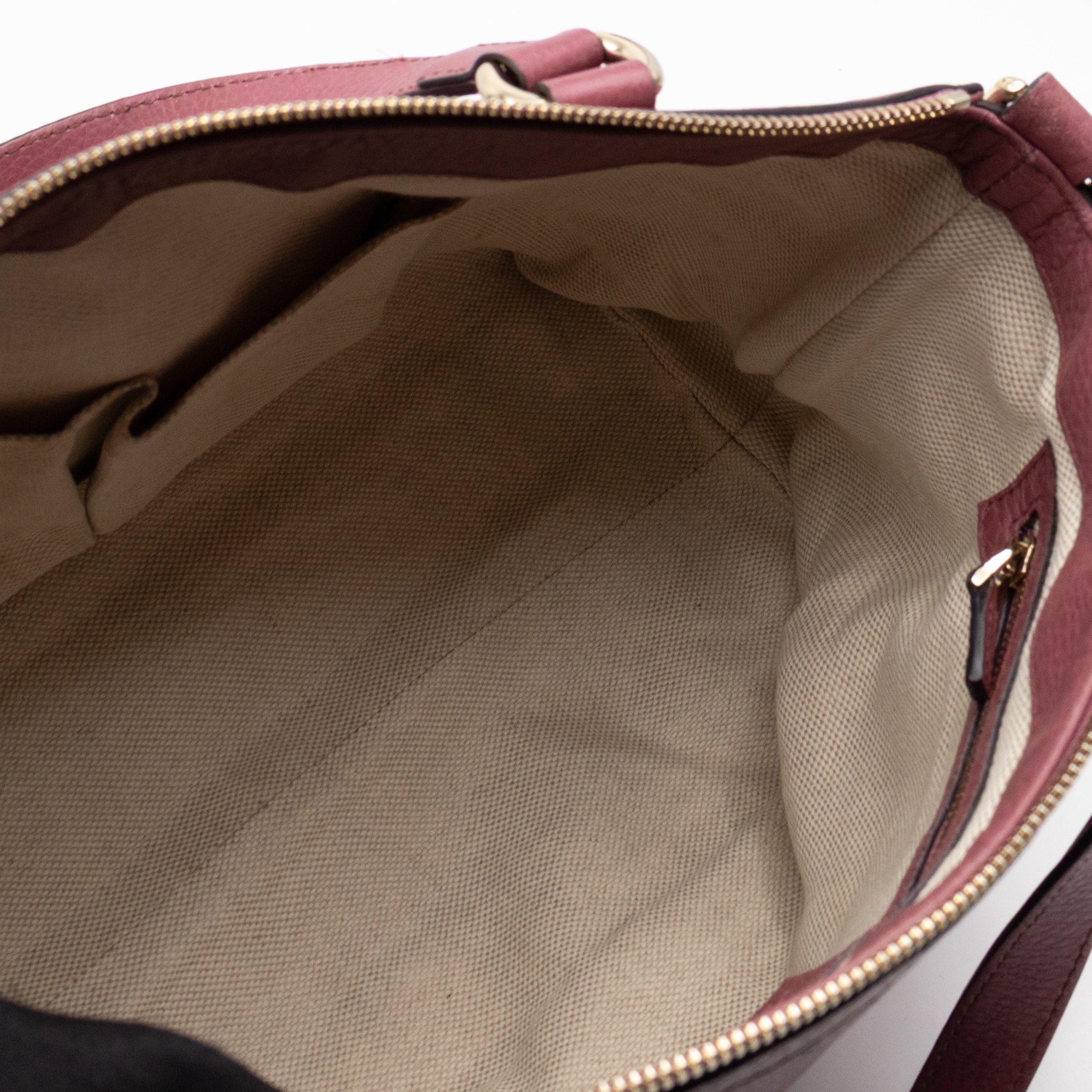 Soho Two Way Shoulder Bag Mauve Leather