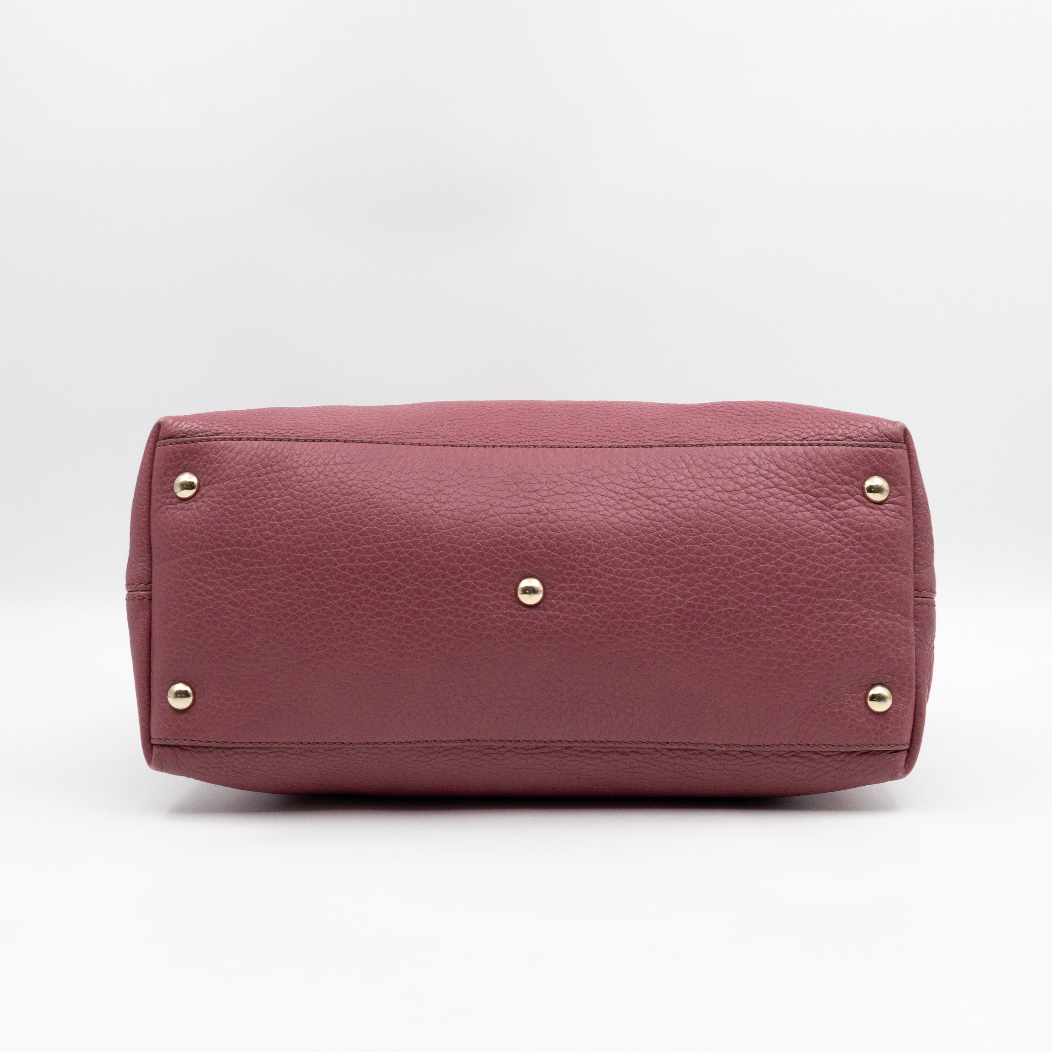 Soho Two Way Shoulder Bag Mauve Leather