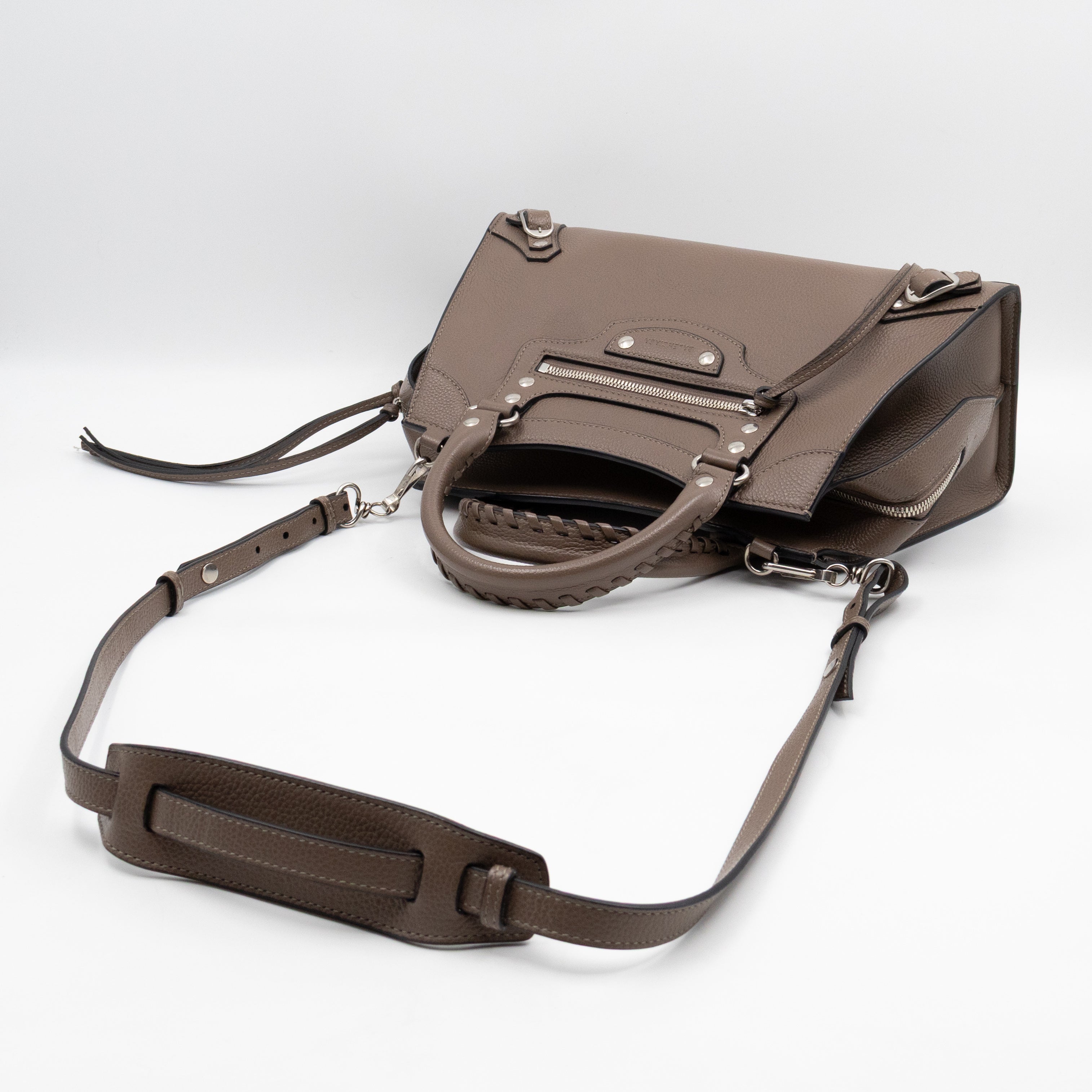 Neo Classic City Small Mink Grey Leather