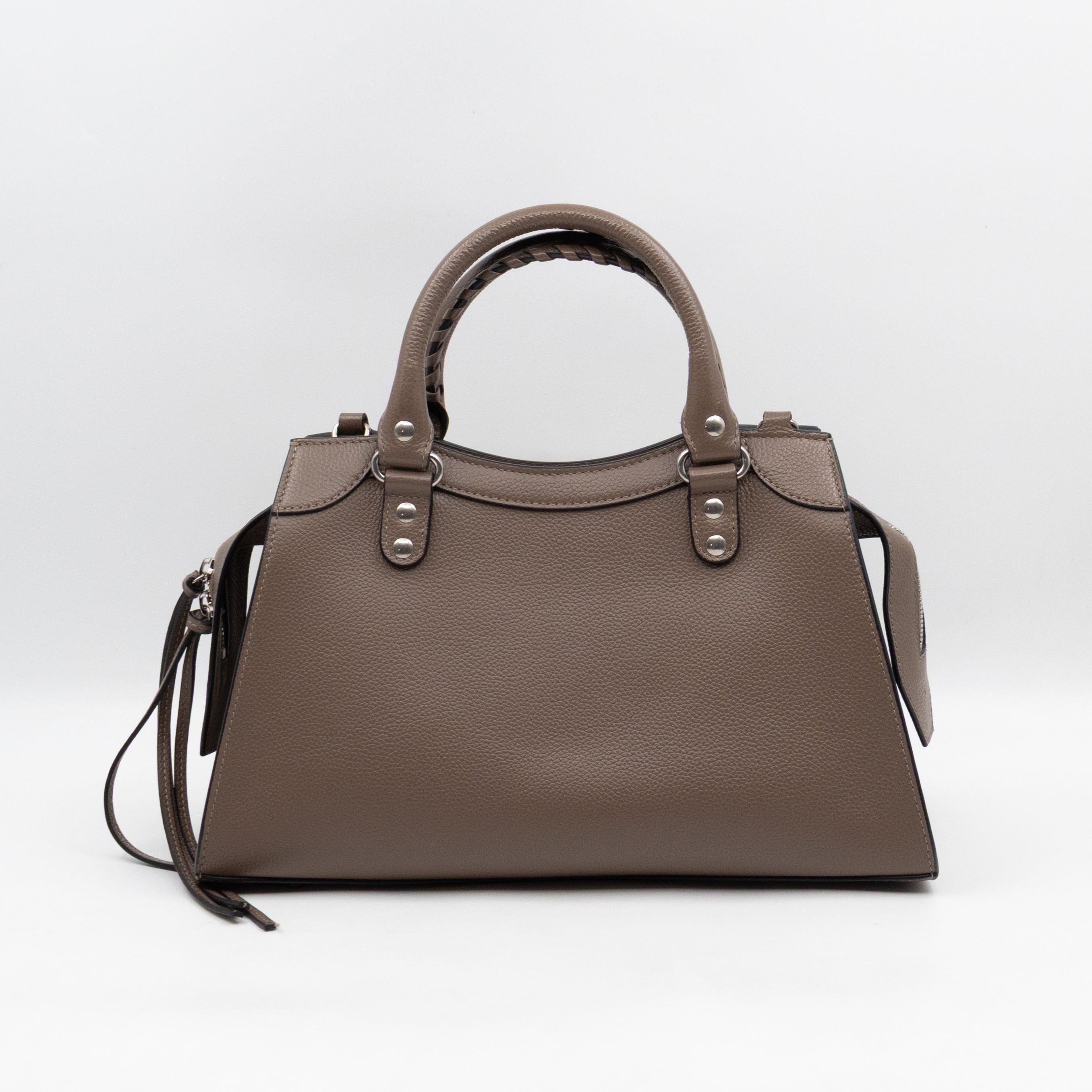 Neo Classic City Small Mink Grey Leather
