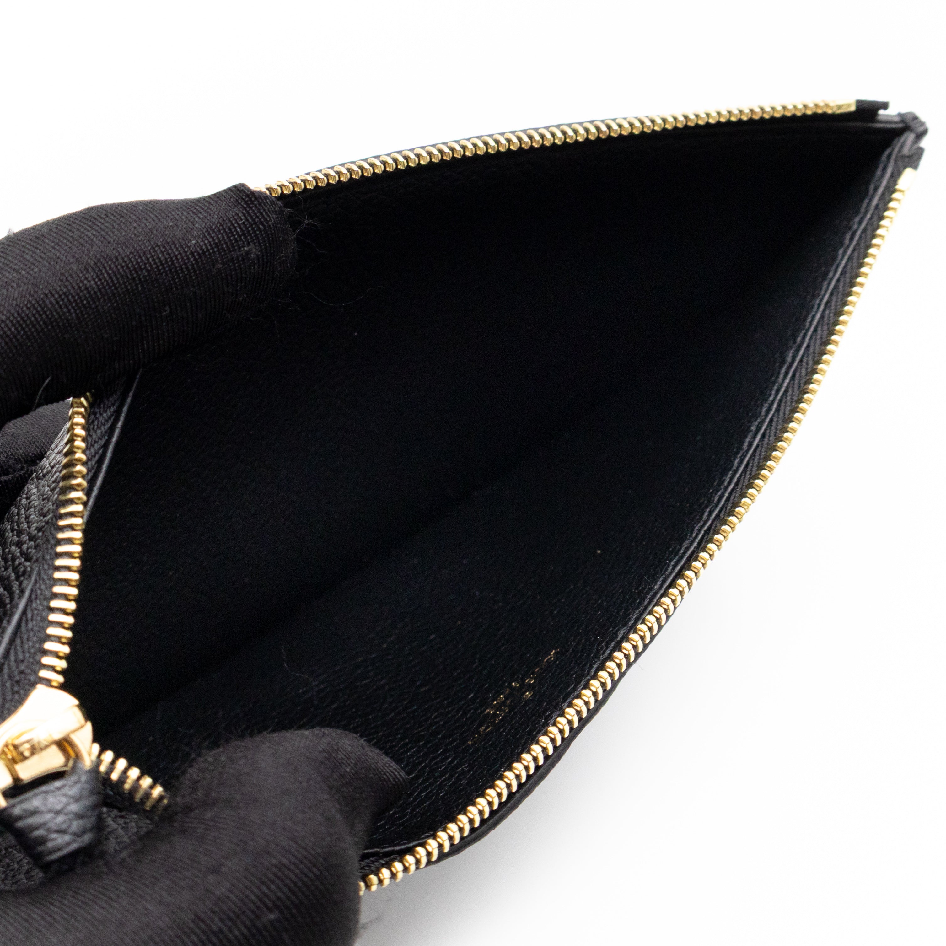 Pochette Felicie Black Monogram Empreinte