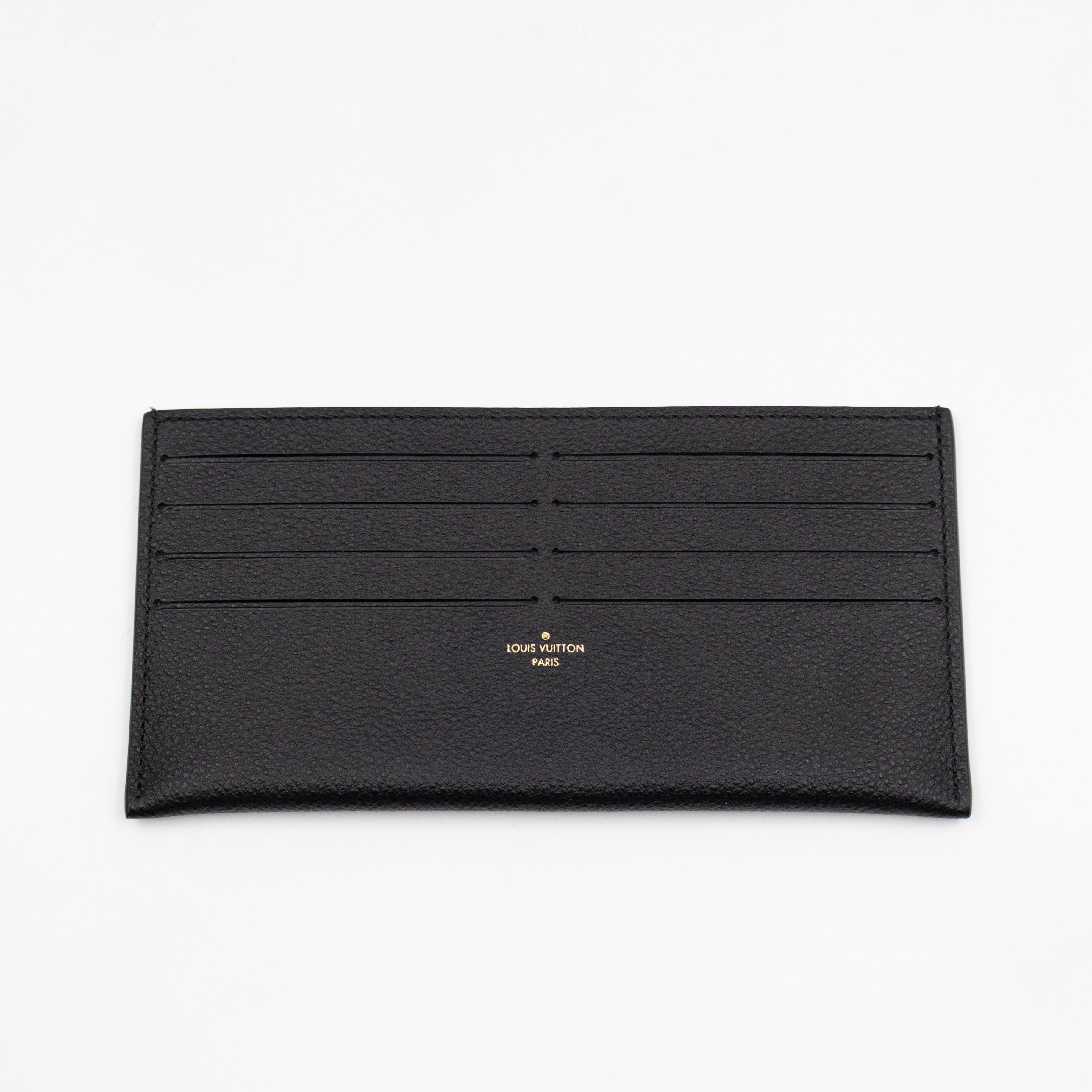 Pochette Felicie Black Monogram Empreinte