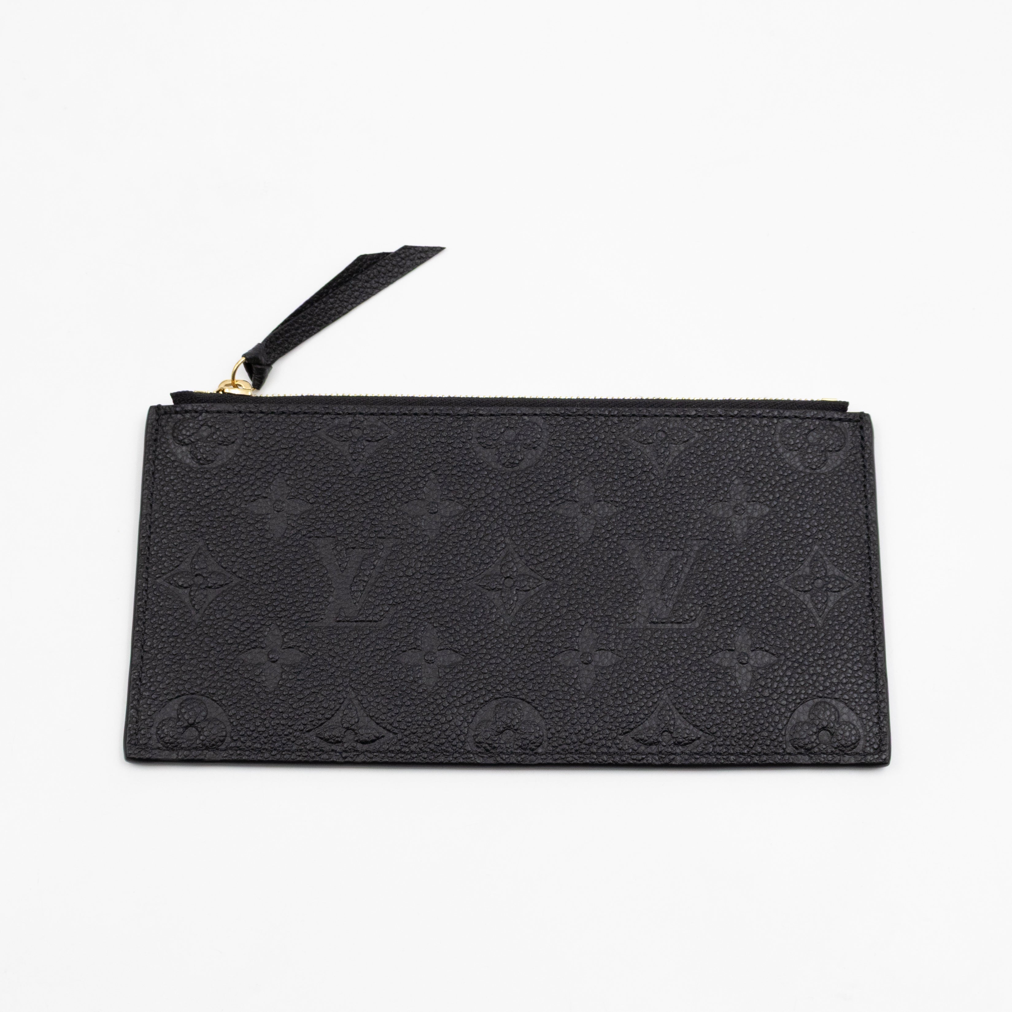 Pochette Felicie Black Monogram Empreinte