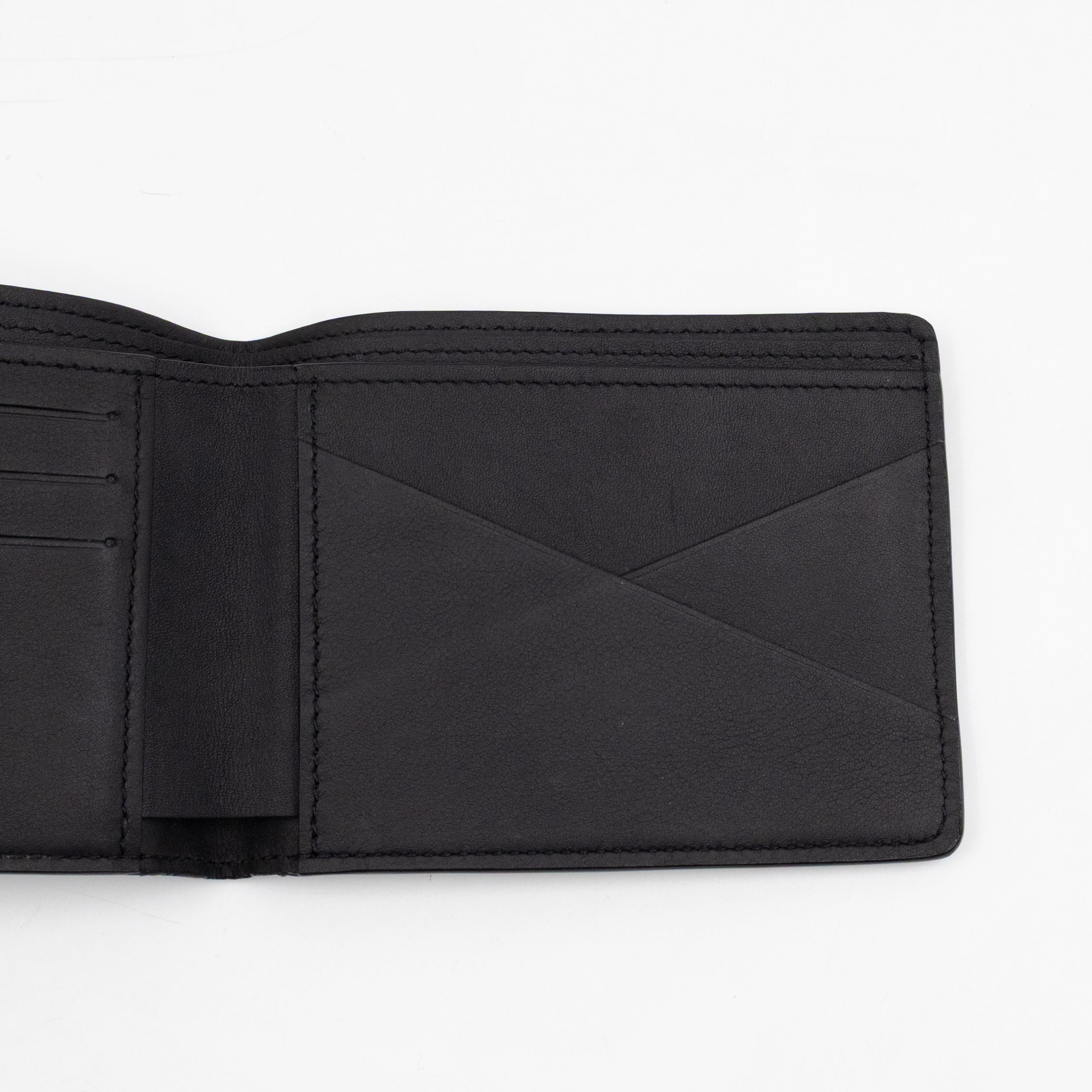 Multiple Wallet Black Monogram Shadow Leather