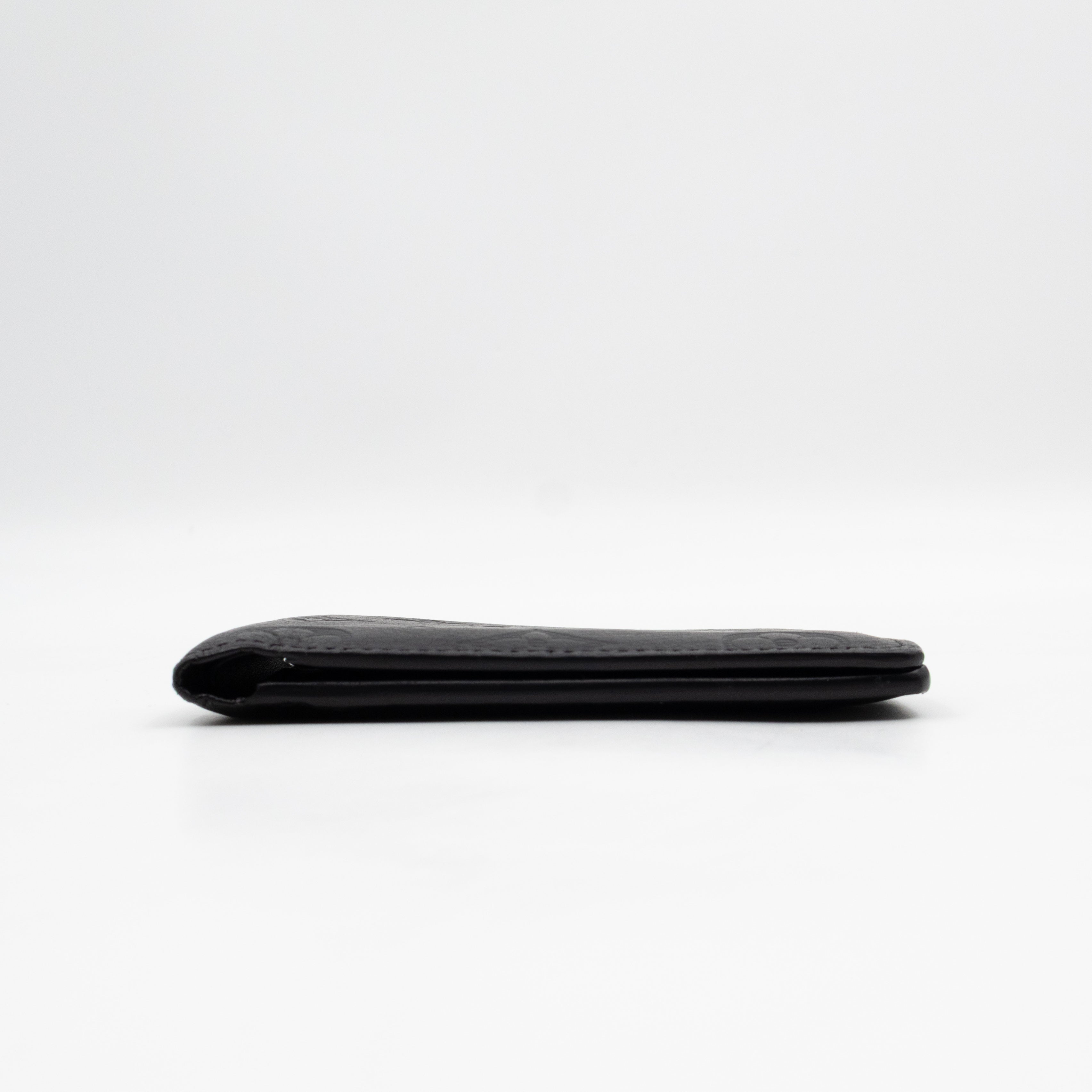 Multiple Wallet Black Monogram Shadow Leather