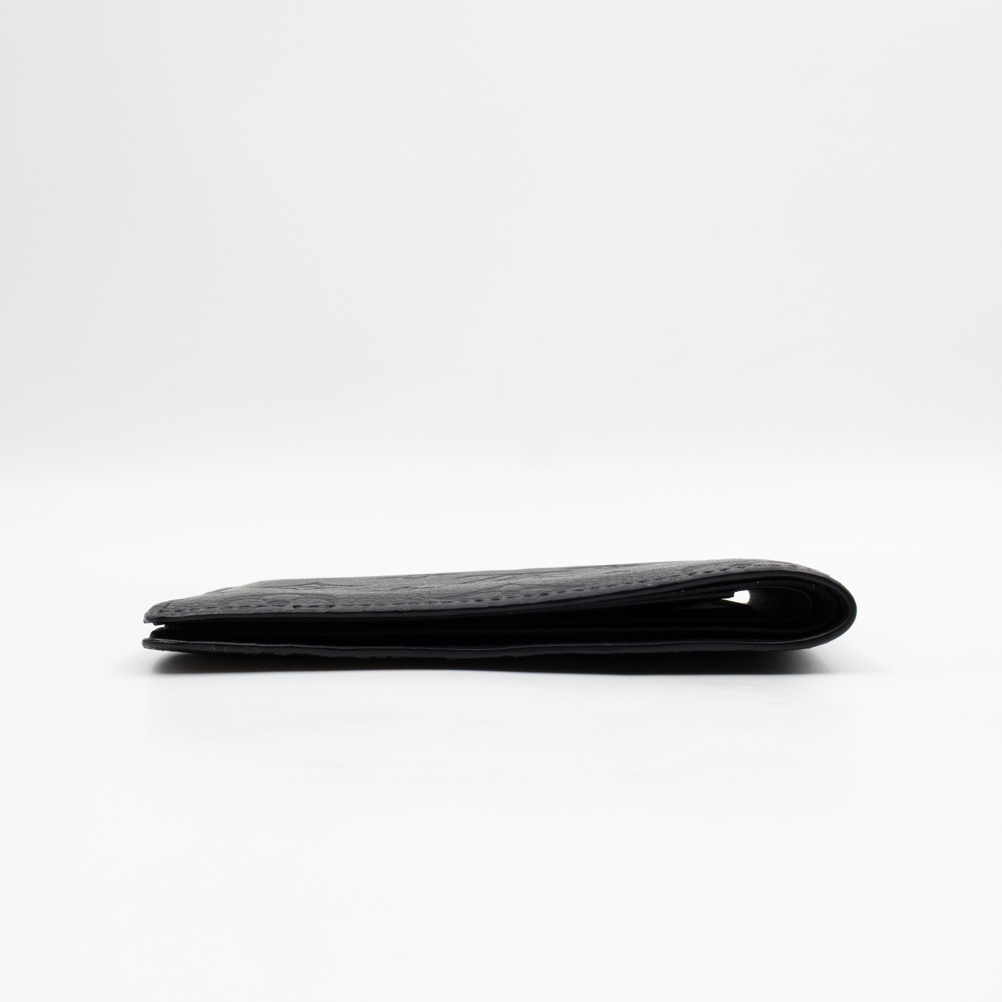 Multiple Wallet Black Monogram Shadow Leather