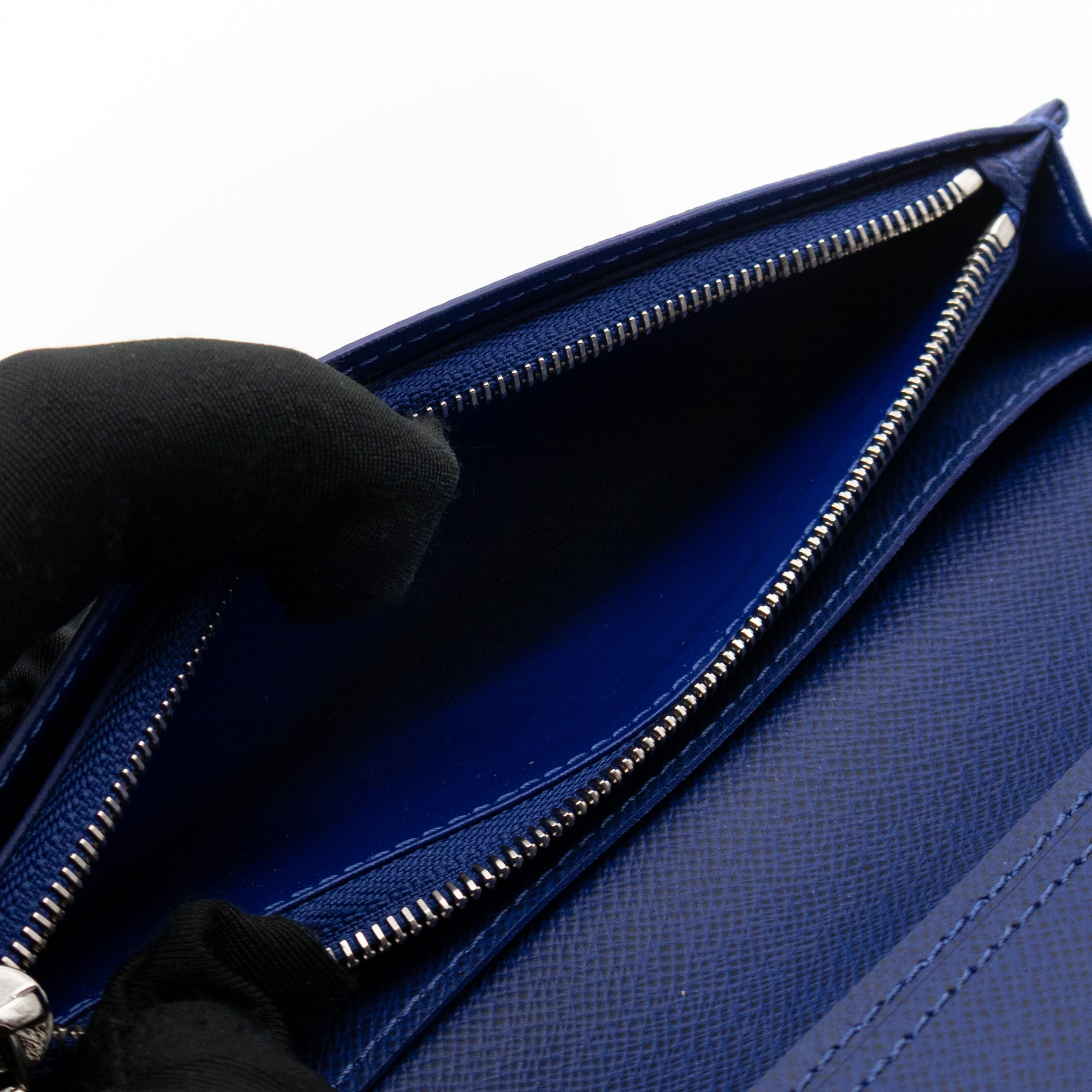 Brazza Wallet Blue Taigarama