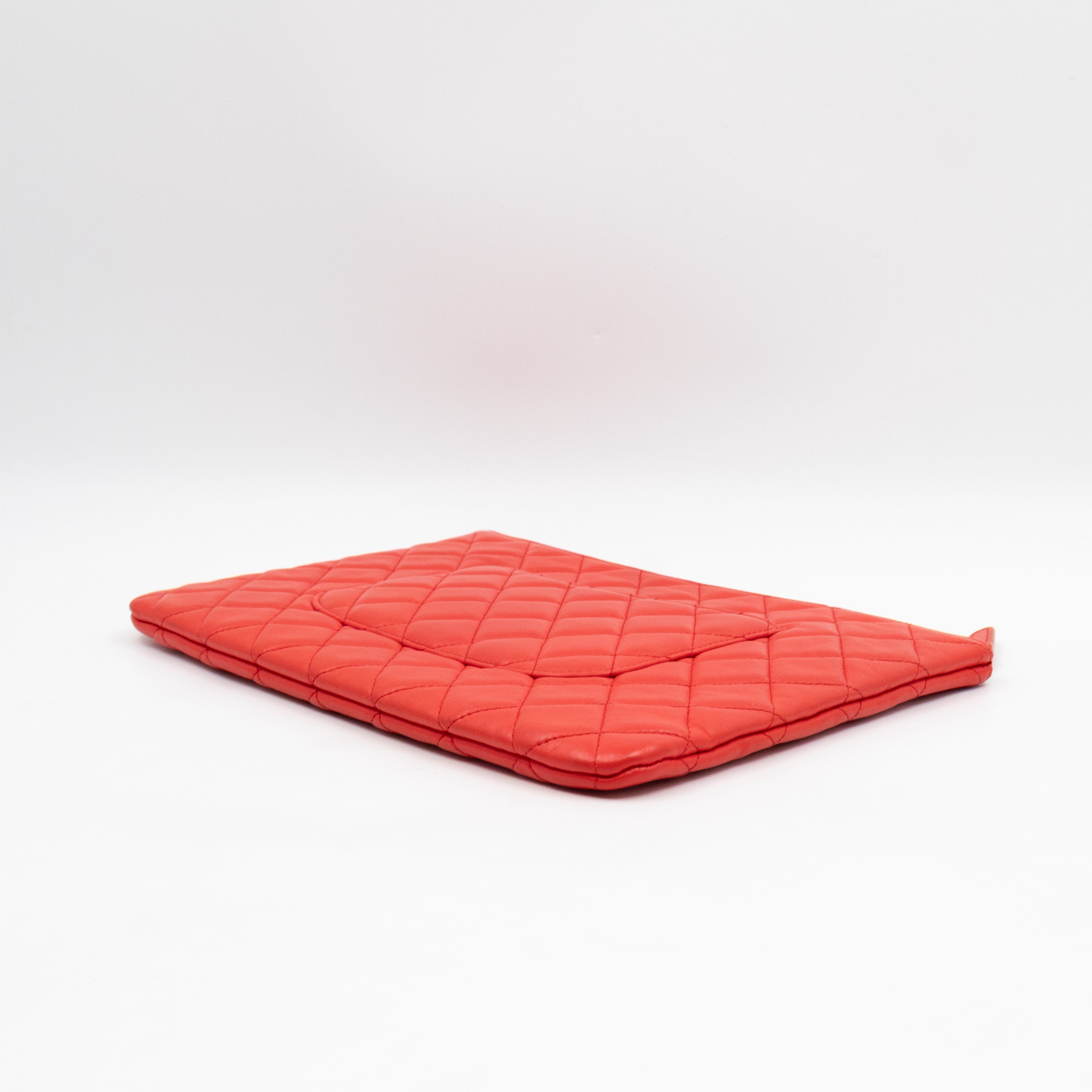 O Case Large Red Leather