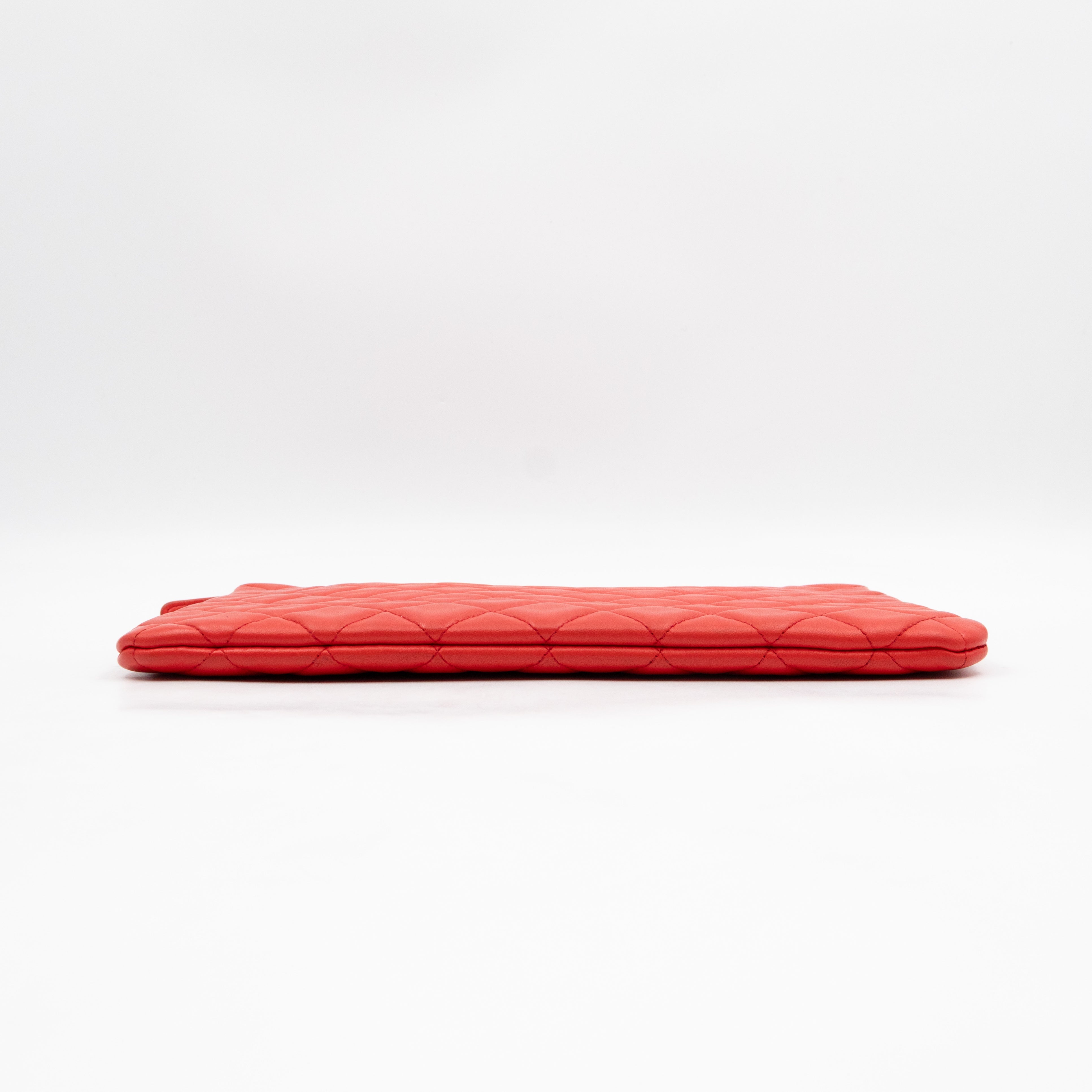 O Case Large Red Leather