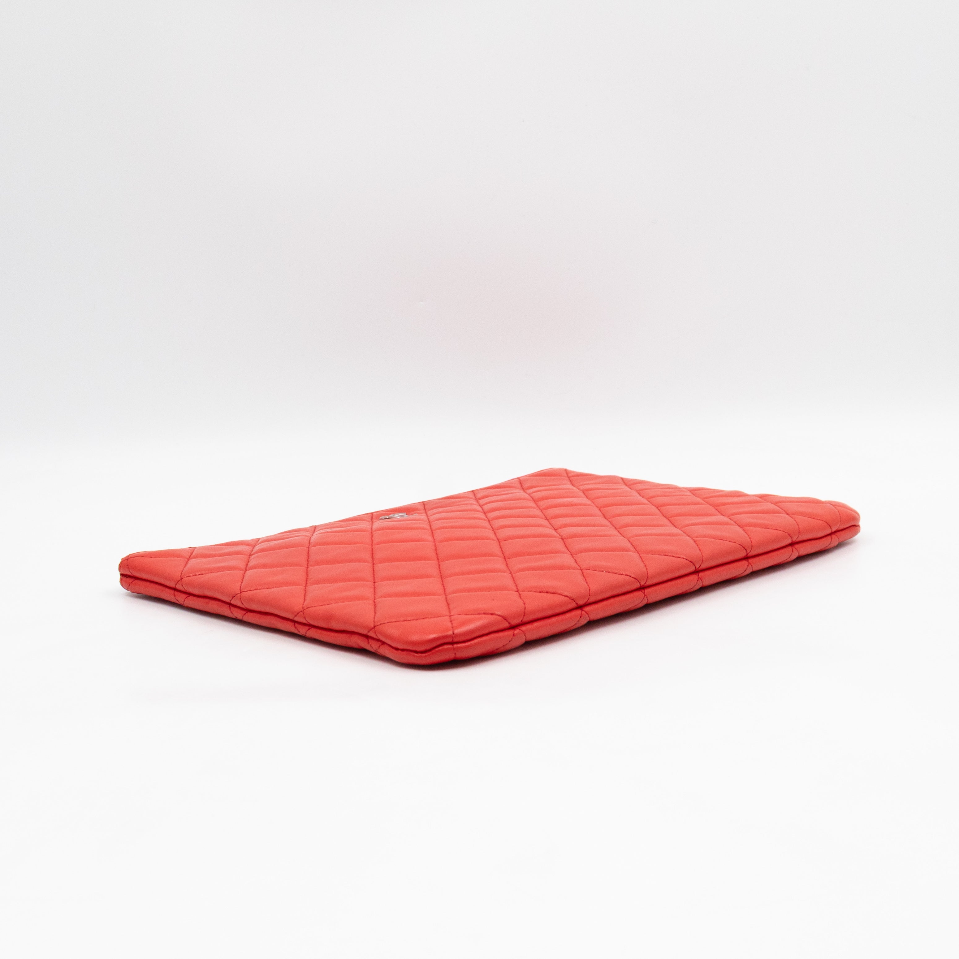 O Case Large Red Leather