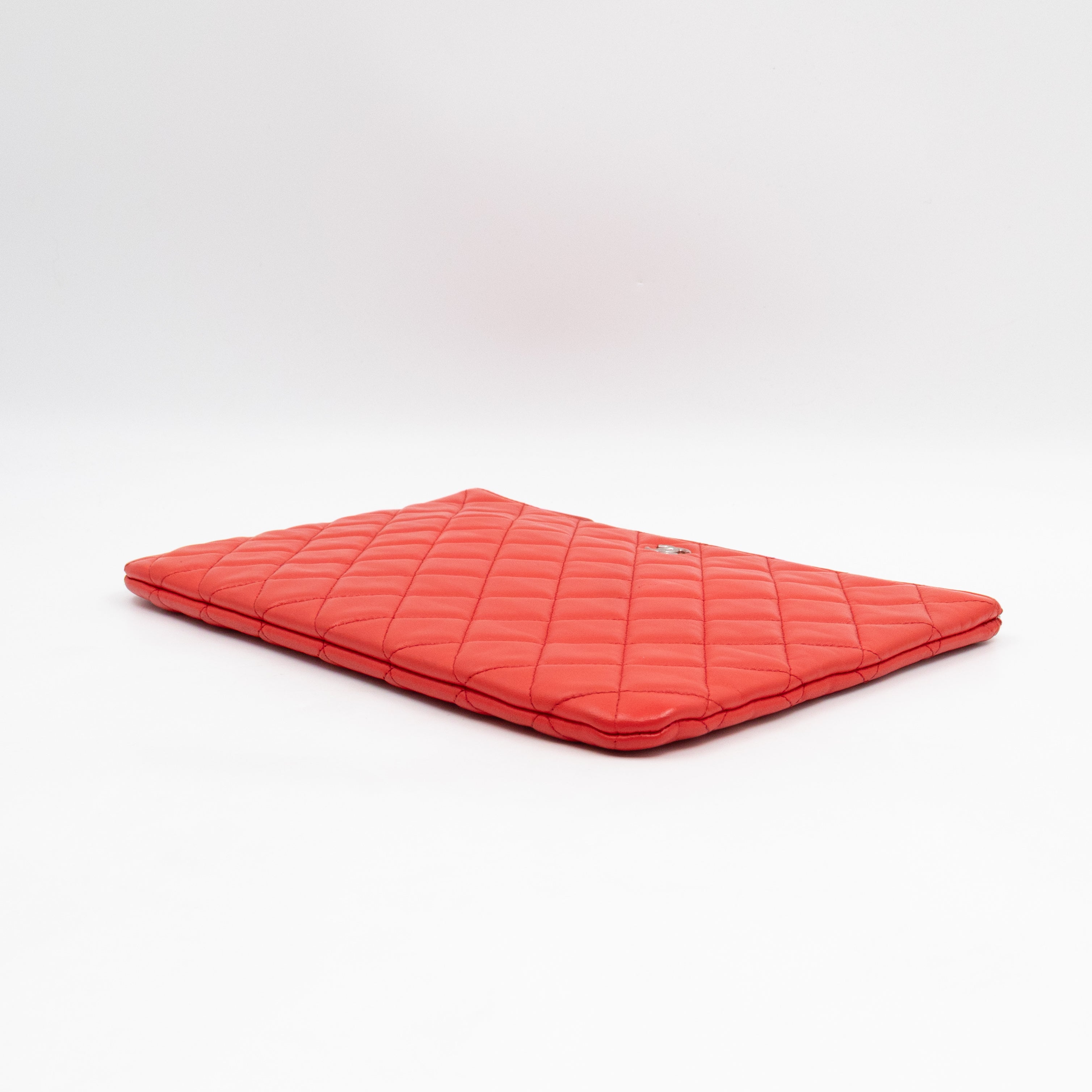 O Case Large Red Leather