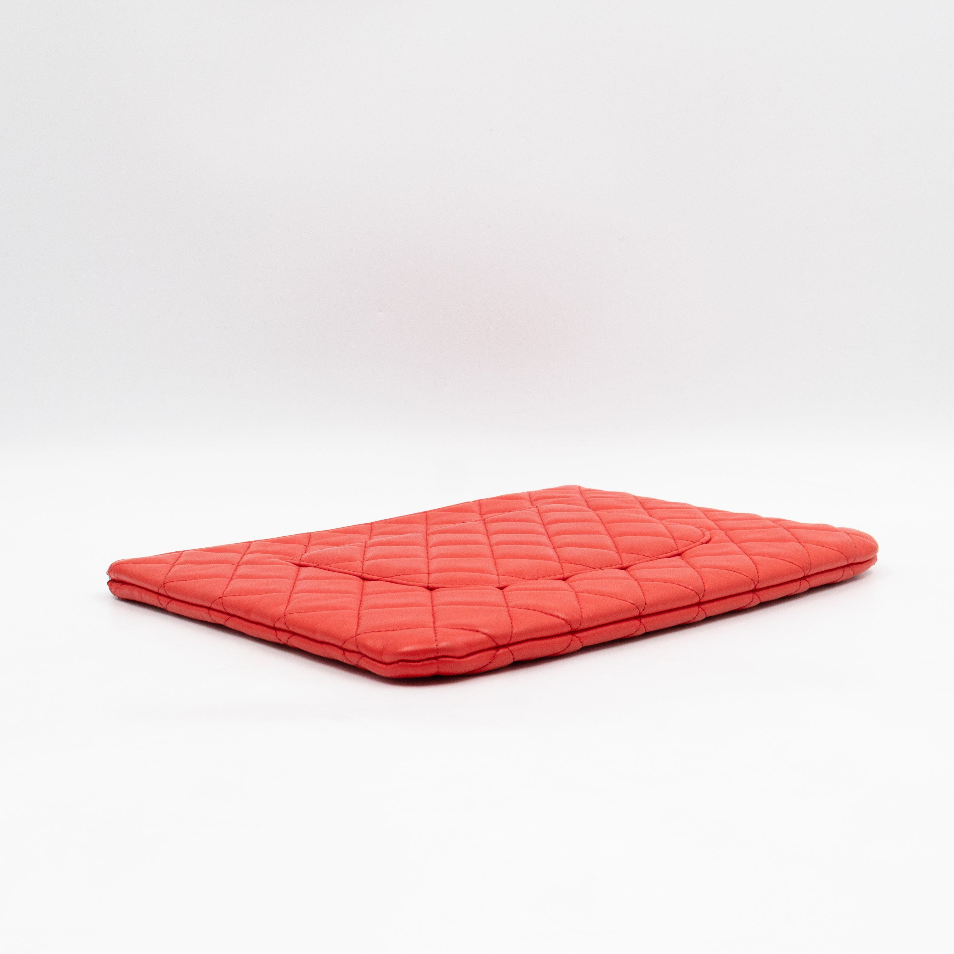 O Case Large Red Leather