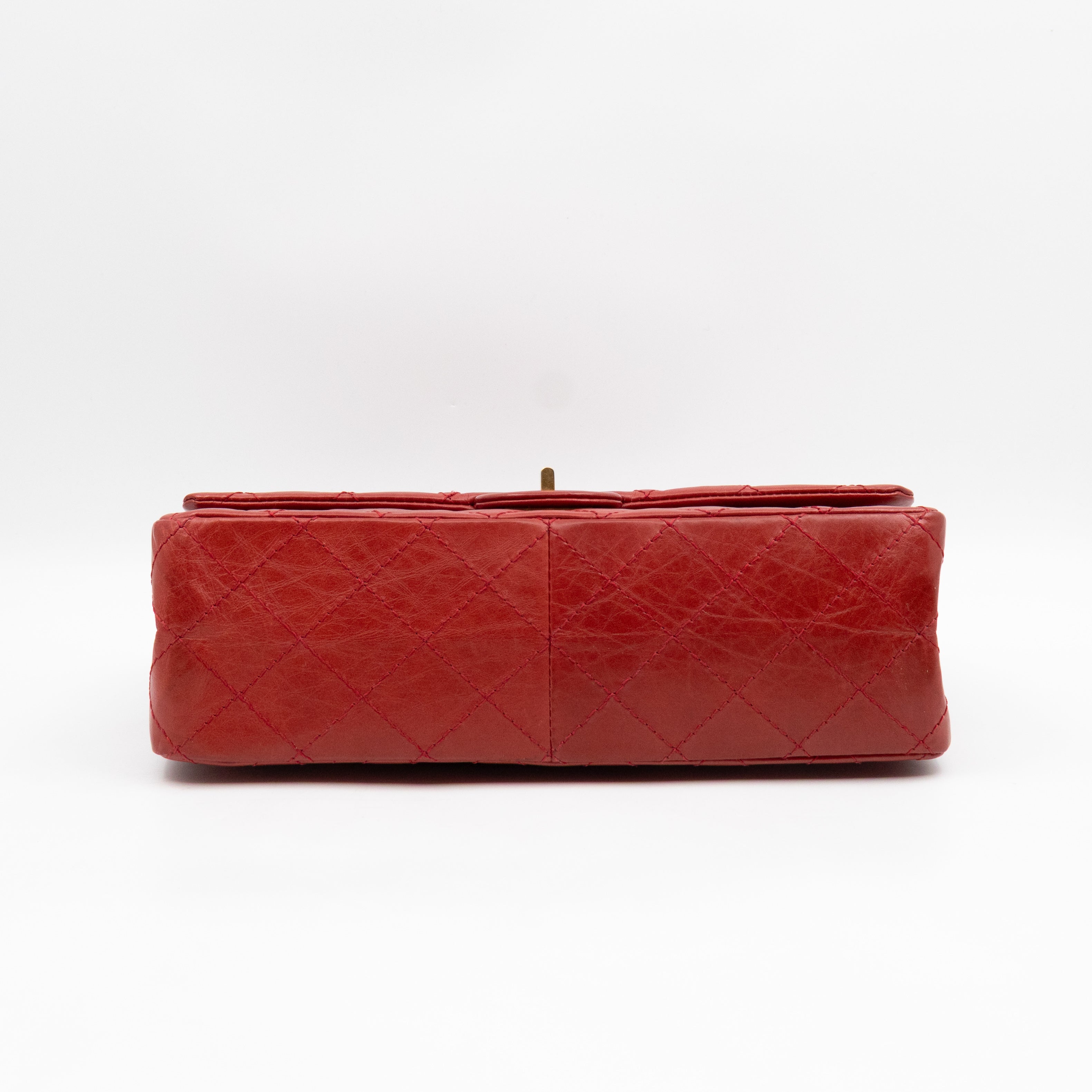 2.55 Reissue 226 Double Flap Bag Red Leather